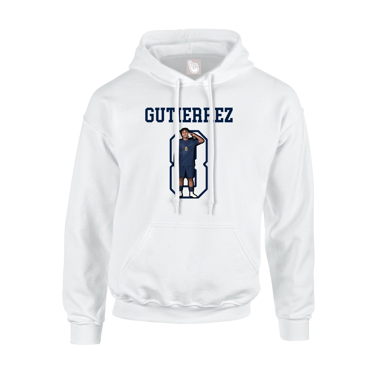Youth Hoodie — Shirsey in White
