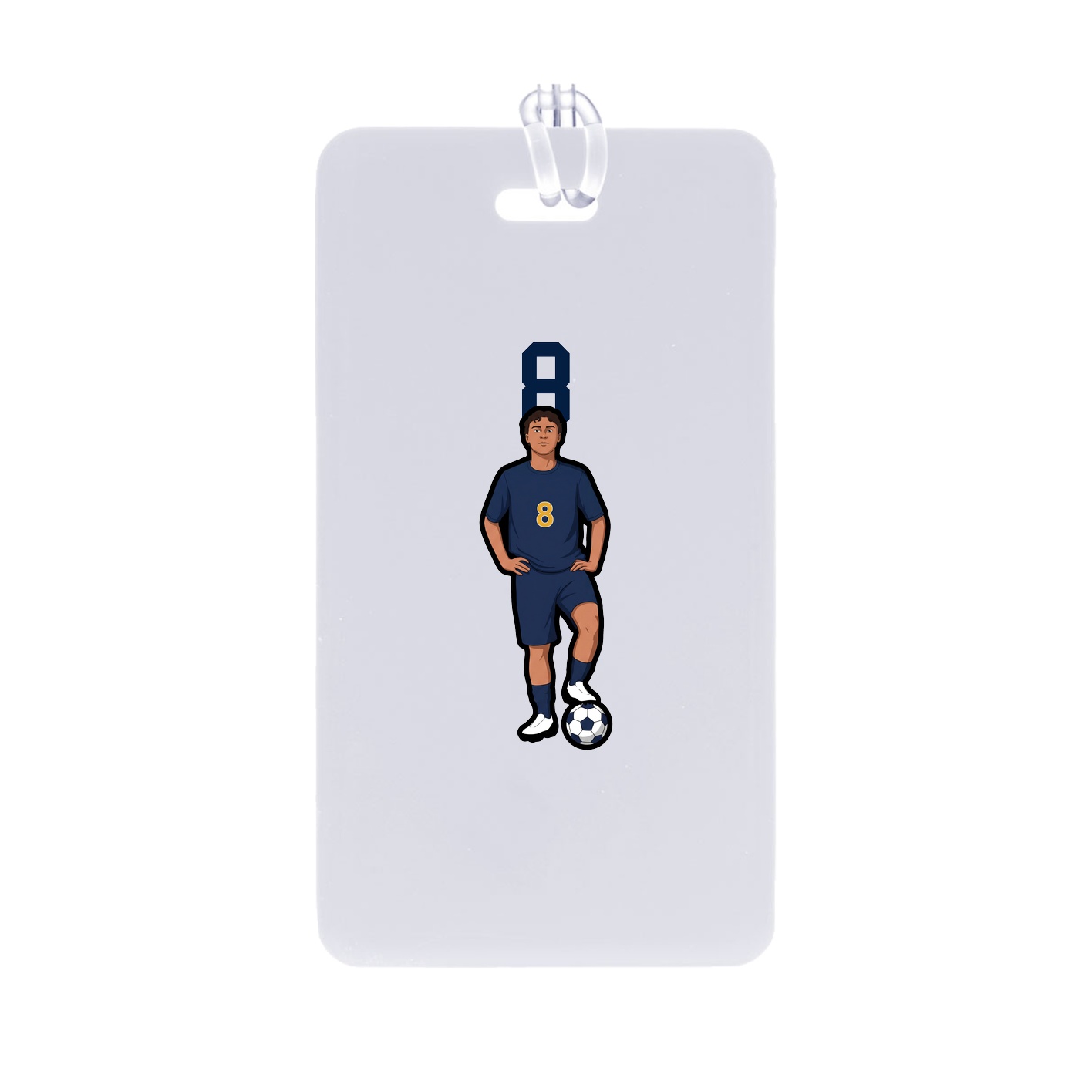 Bag Tag — Number Top in Classic