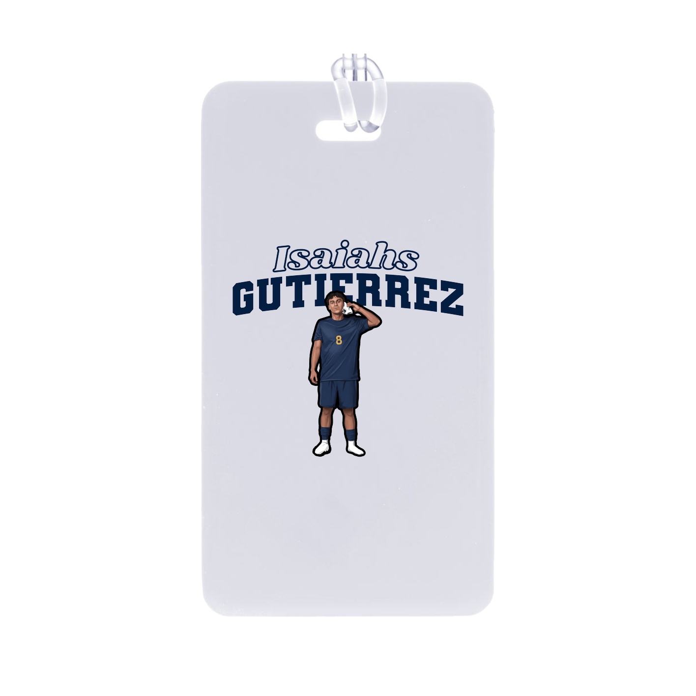 Bag Tag — Name Arch in Classic