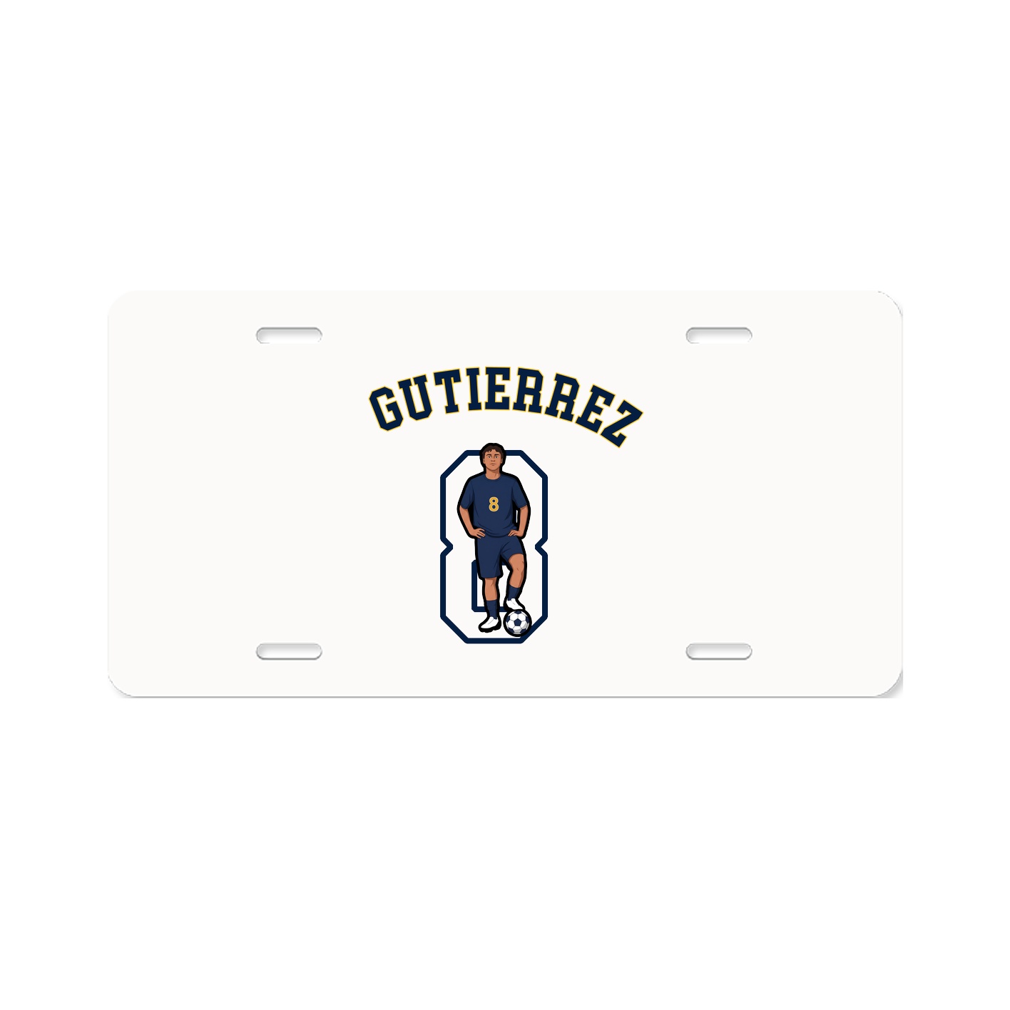 License Plate — Shirsey Arch in Classic
