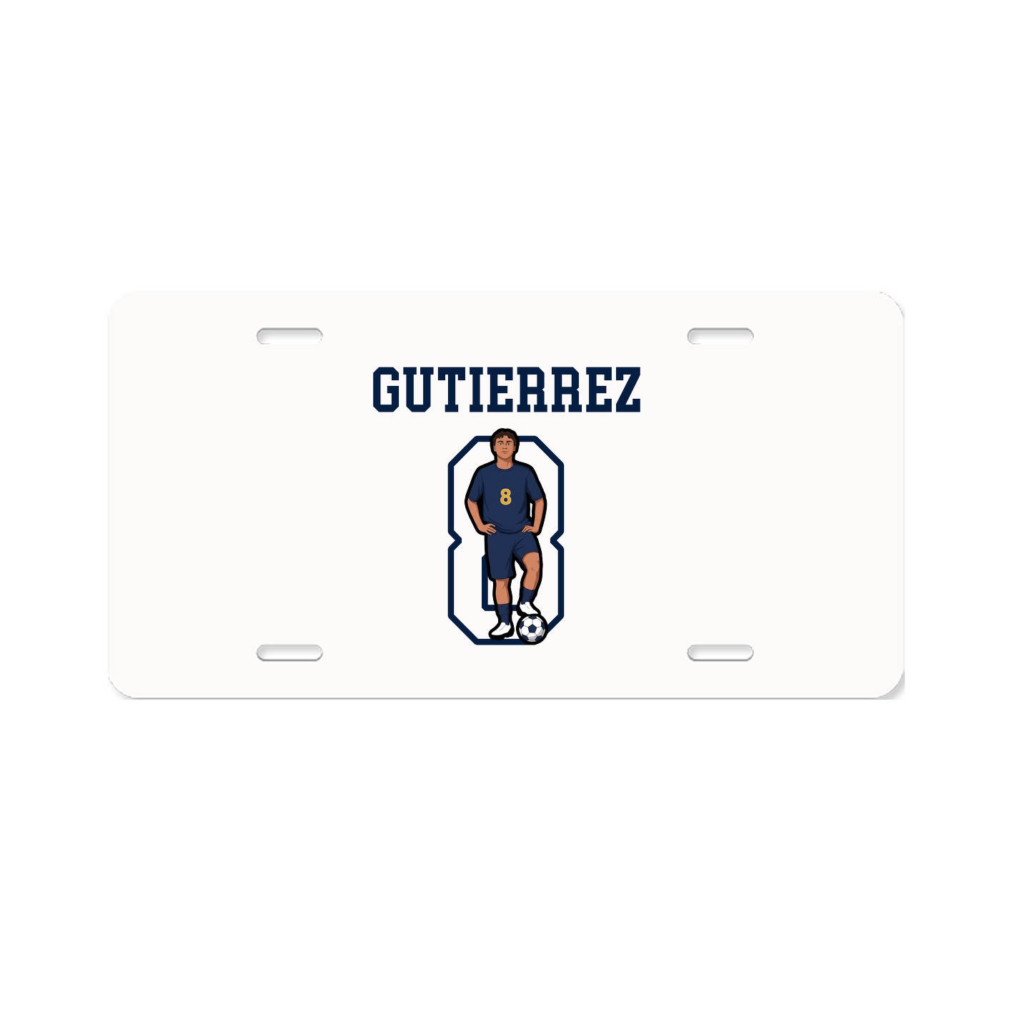 License Plate — Shirsey in Classic