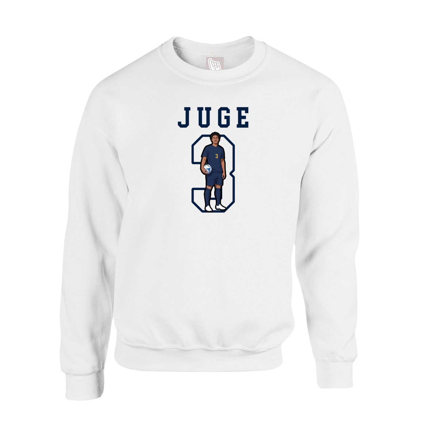 Fleece Crew — Shirsey in White