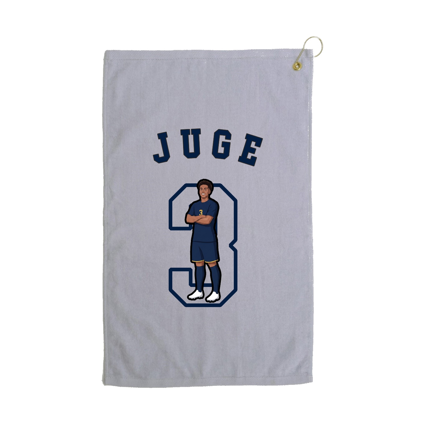 Golf Towel — Shirsey Arch in Grey