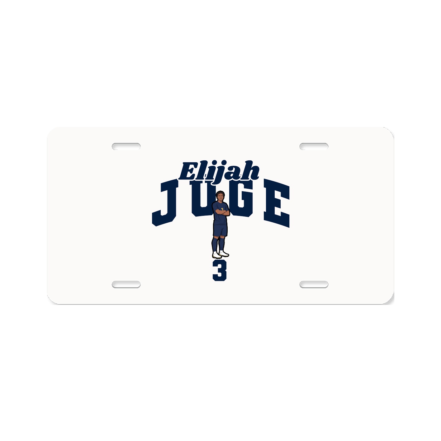 License Plate — Signature Arch in Classic