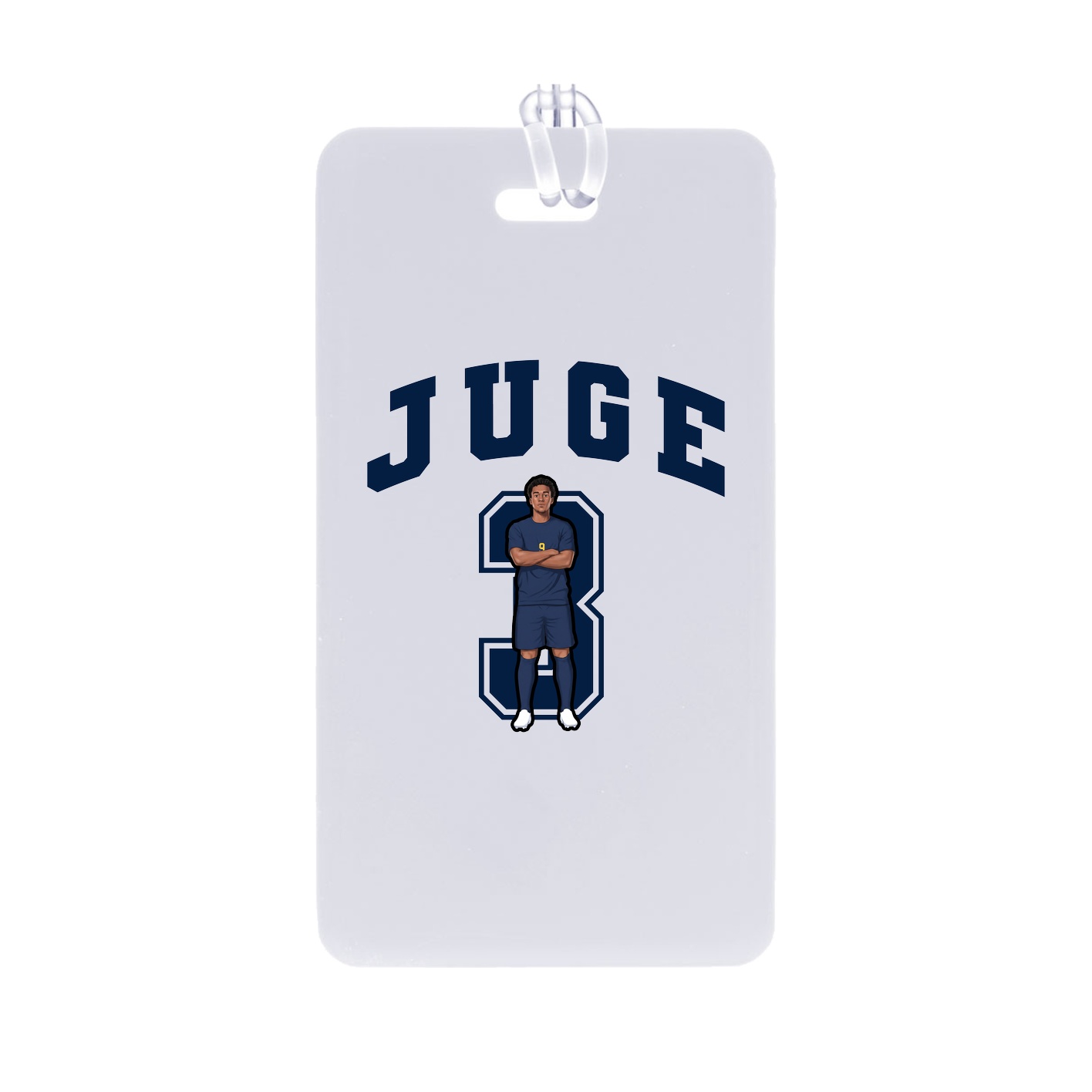 Bag Tag — Number in Classic
