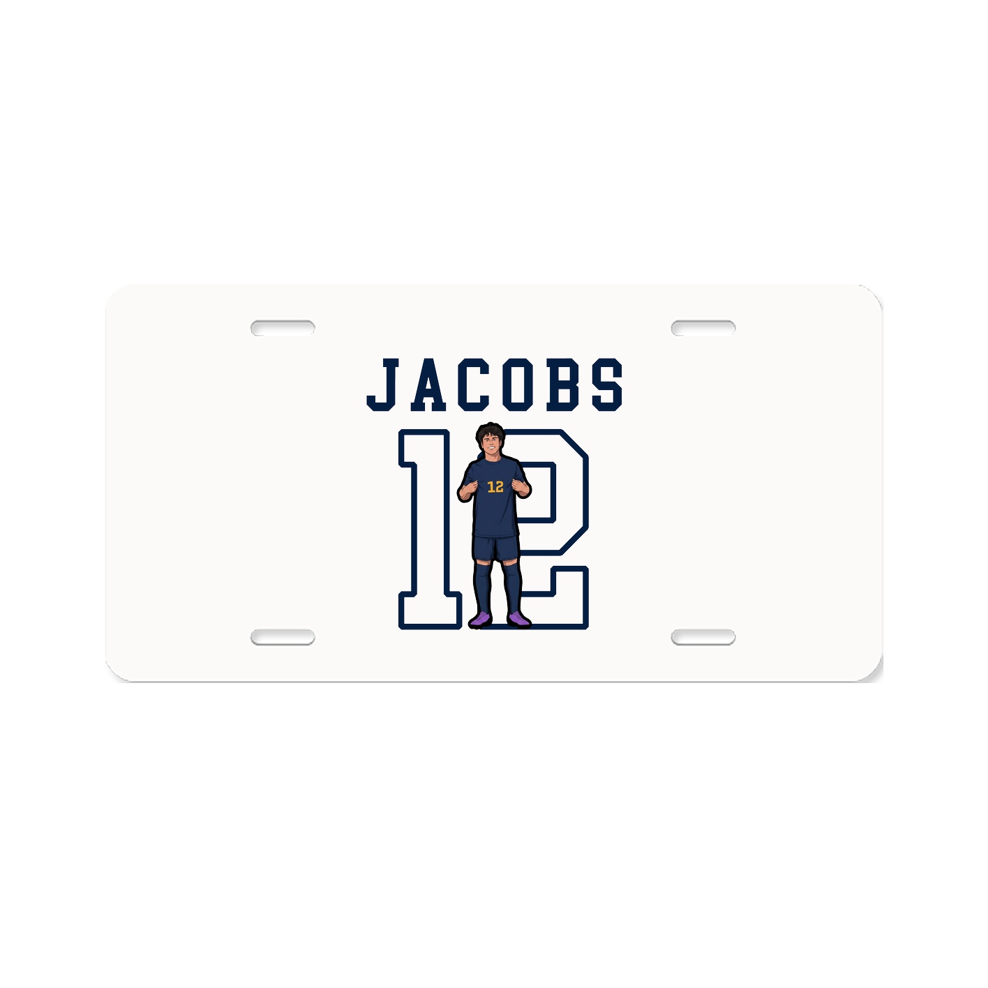 License Plate — Shirsey in Classic