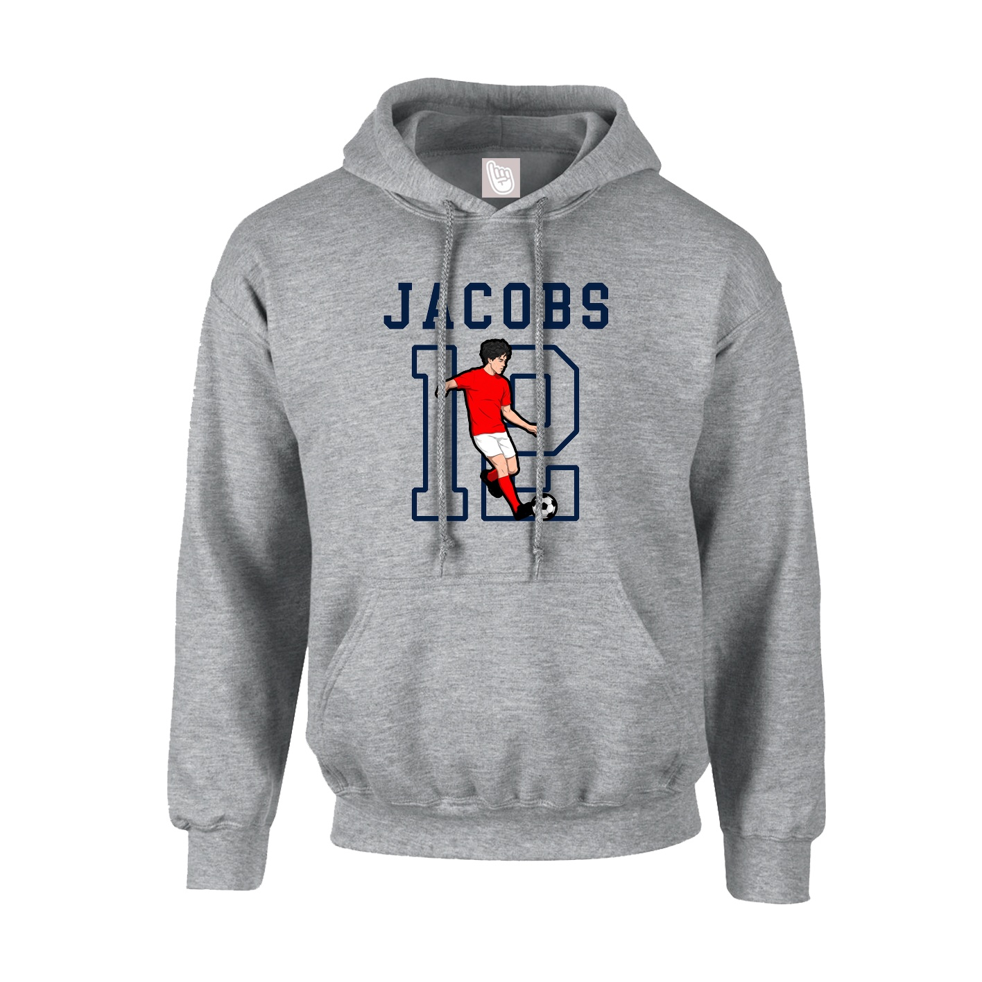 Hoodie — Shirsey in Grey