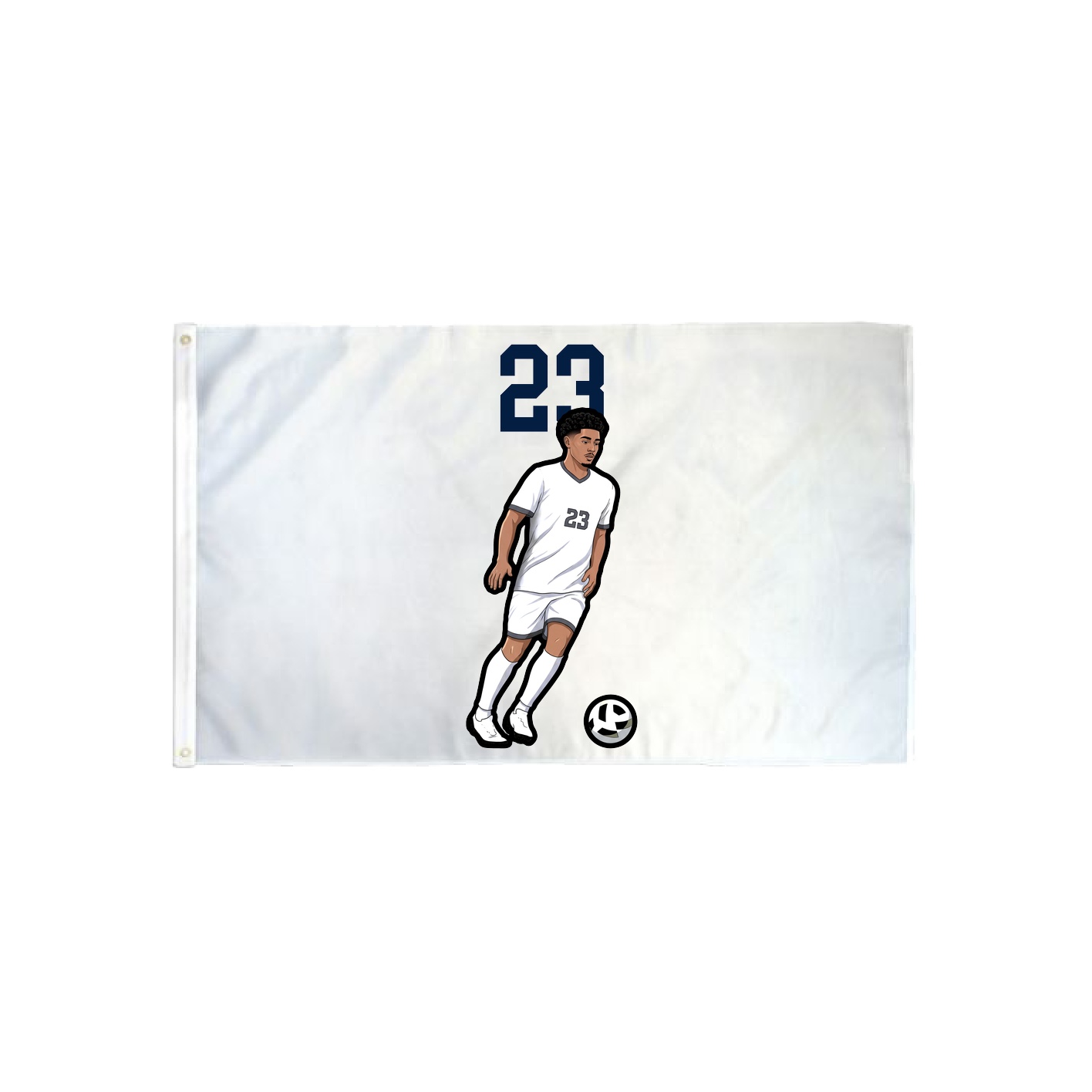 3x5 Flag — Number Top in Classic