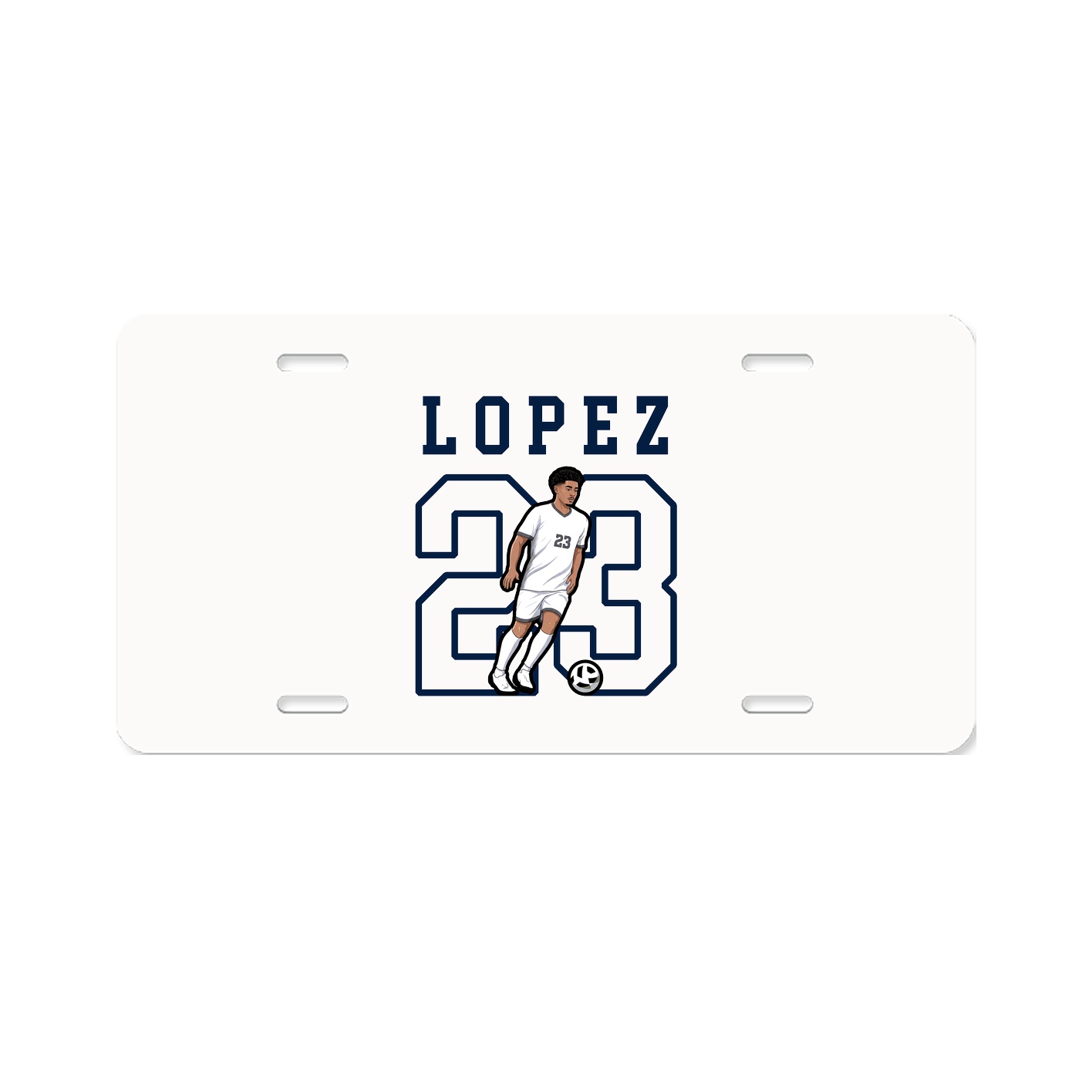 License Plate — Shirsey in Classic