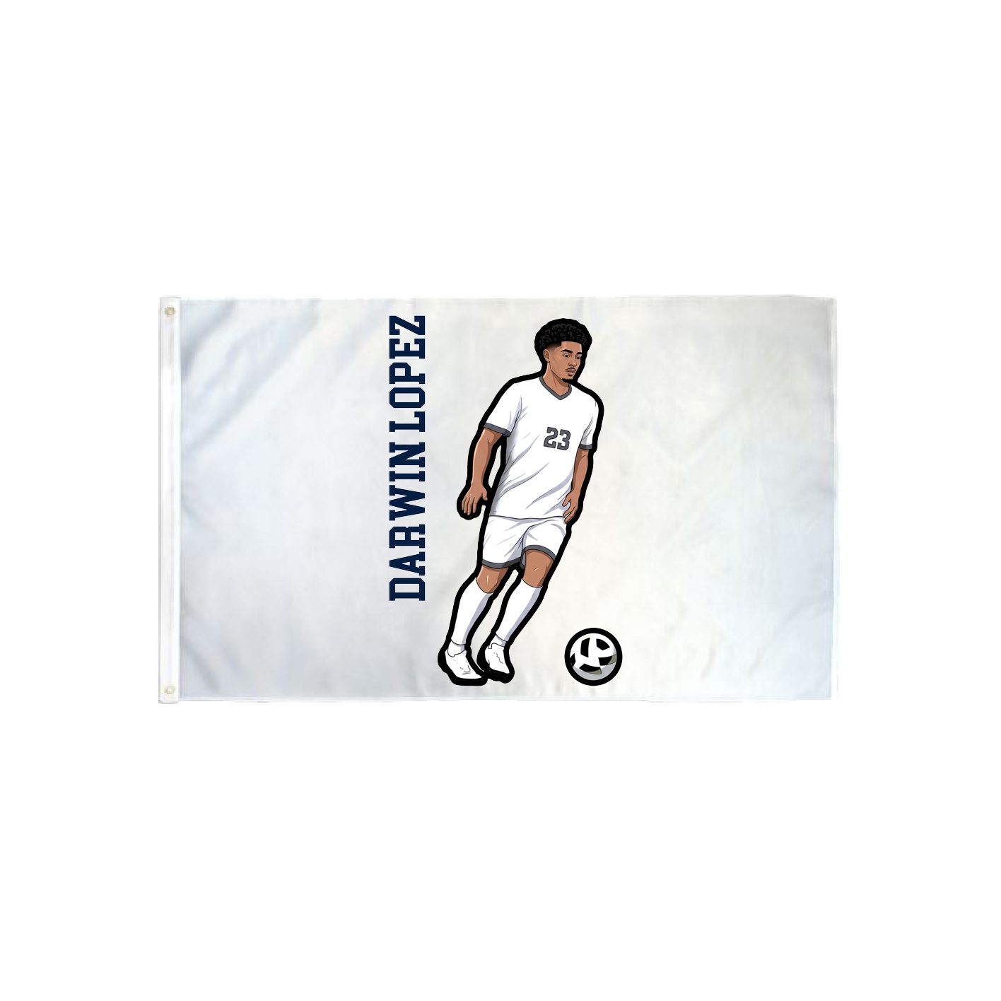 3x5 Flag — Name Vertical in Classic
