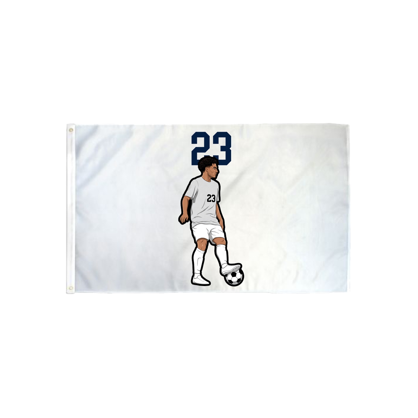 3x5 Flag — Number Top in Classic