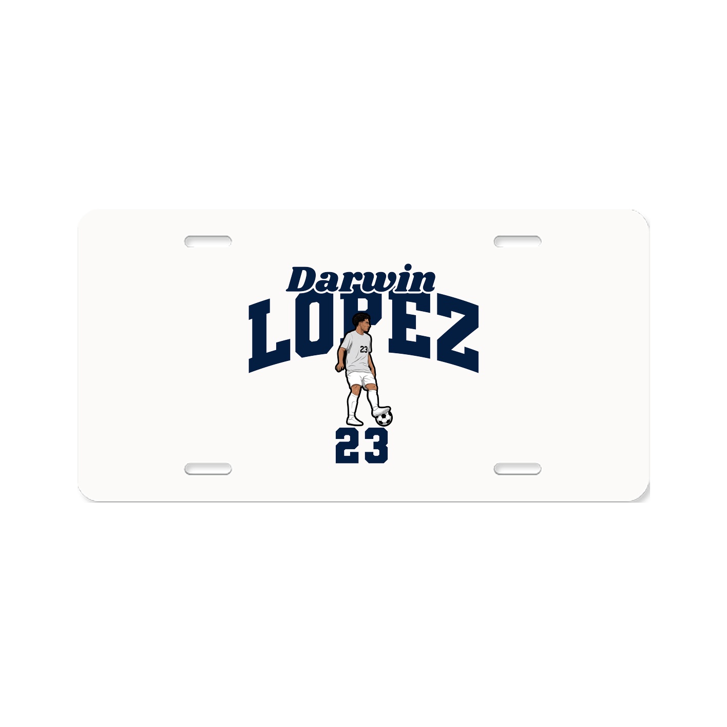 License Plate — Signature Arch in Classic
