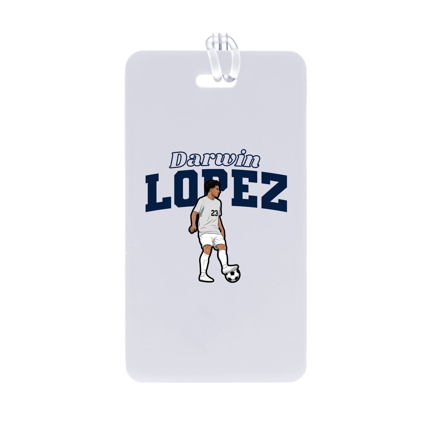 Bag Tag — Name Arch in Classic