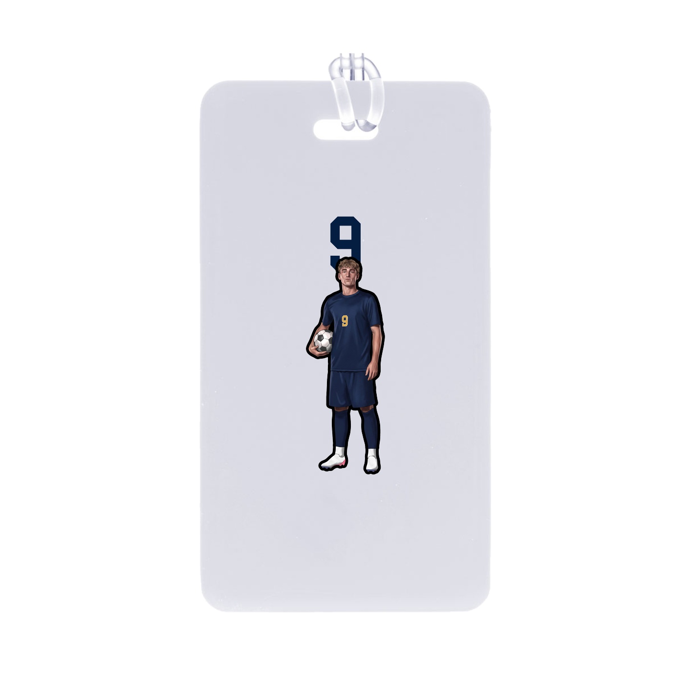 Bag Tag — Number Top in Classic