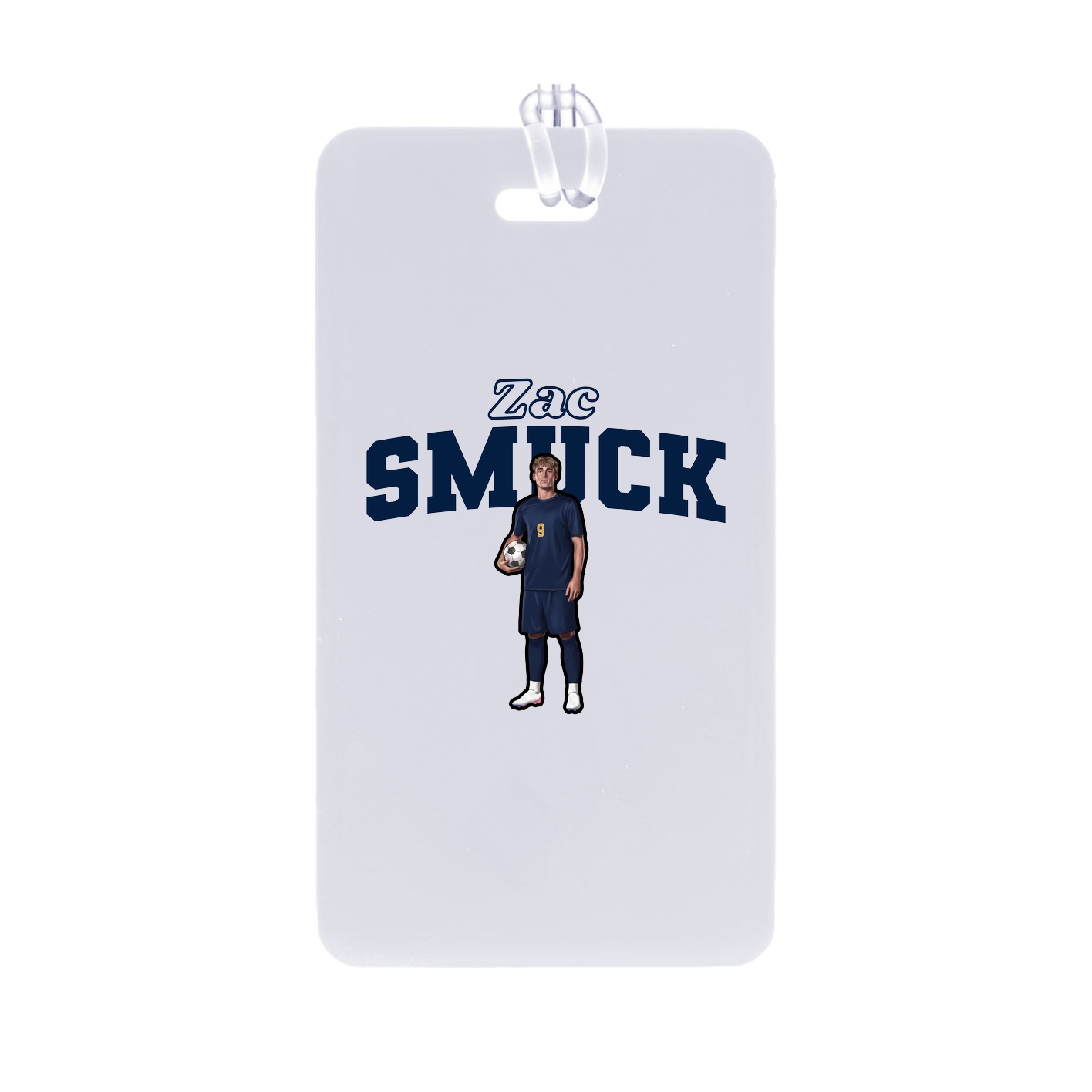 Bag Tag — Name Arch in Classic