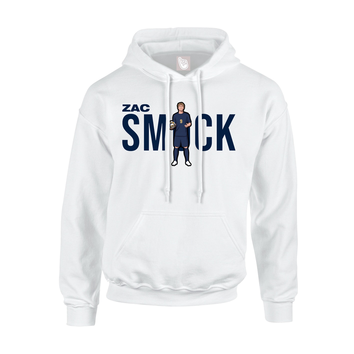 Hoodie — Player Name in White