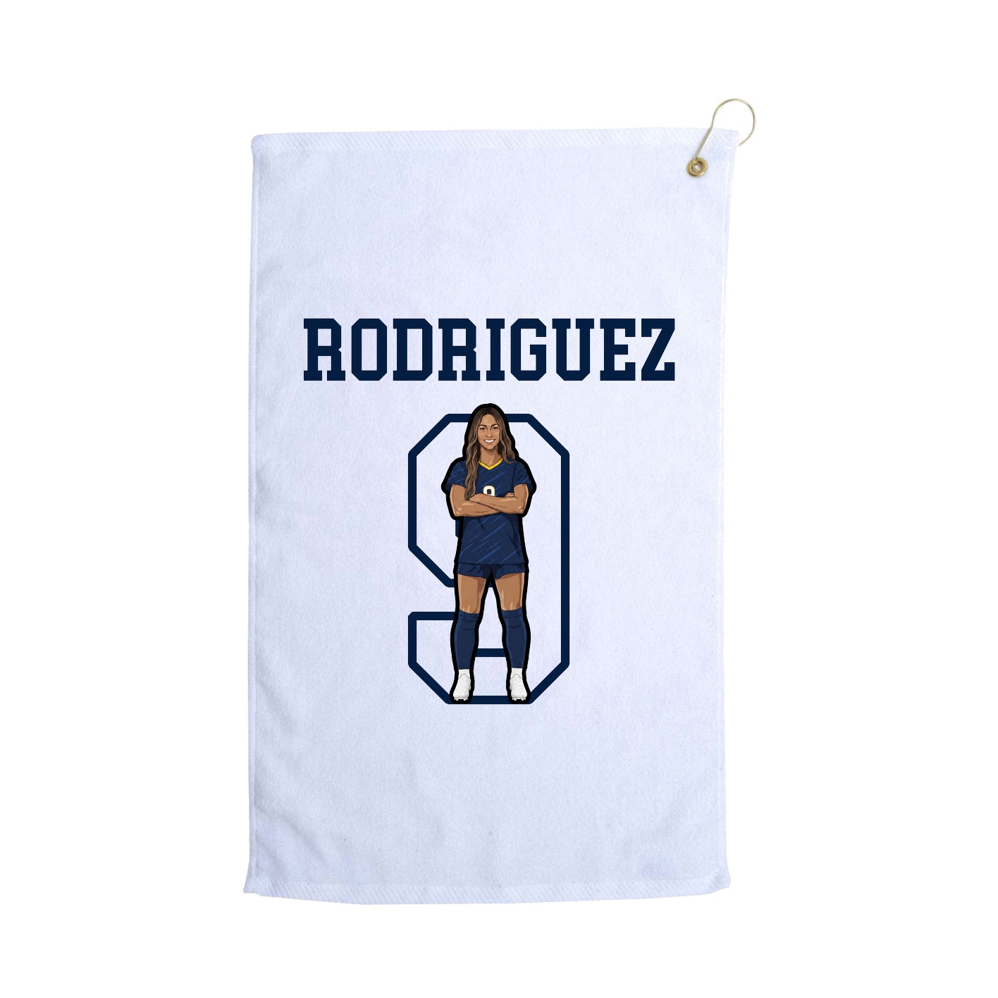 Golf Towel — Shirsey in White