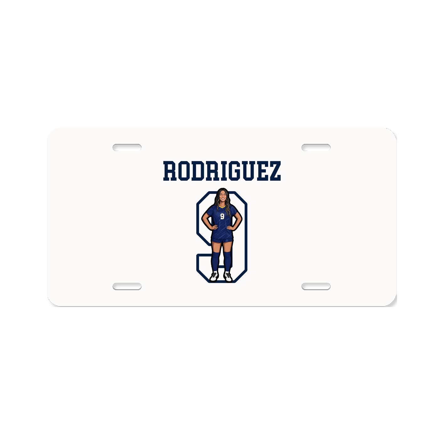 License Plate — Shirsey in Classic