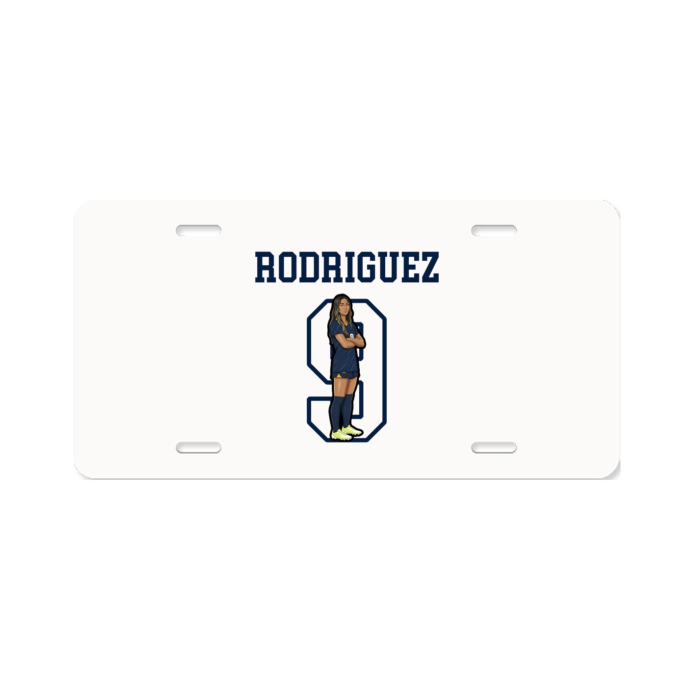 License Plate — Shirsey in Classic