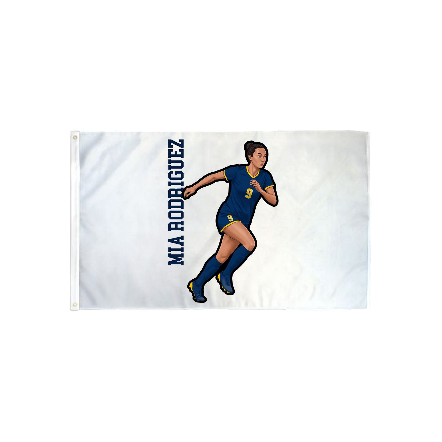 3x5 Flag — Name Vertical in Classic