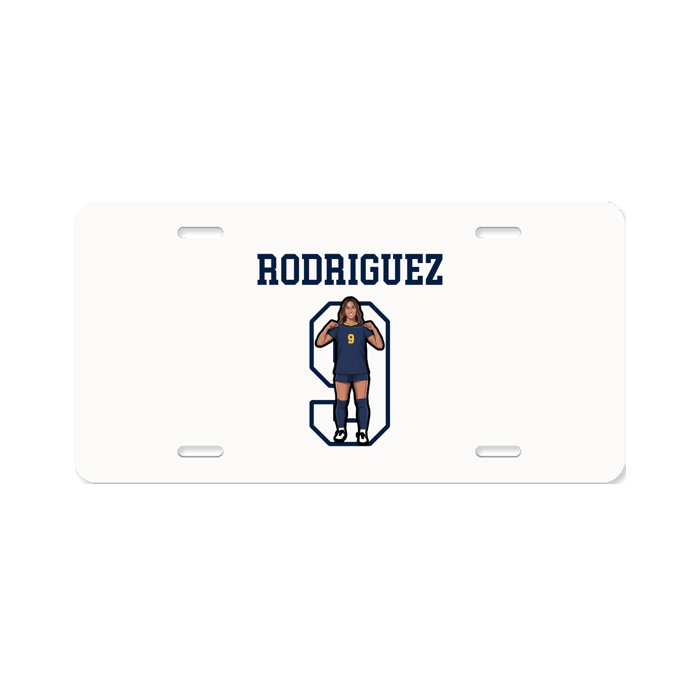 License Plate — Shirsey in Classic