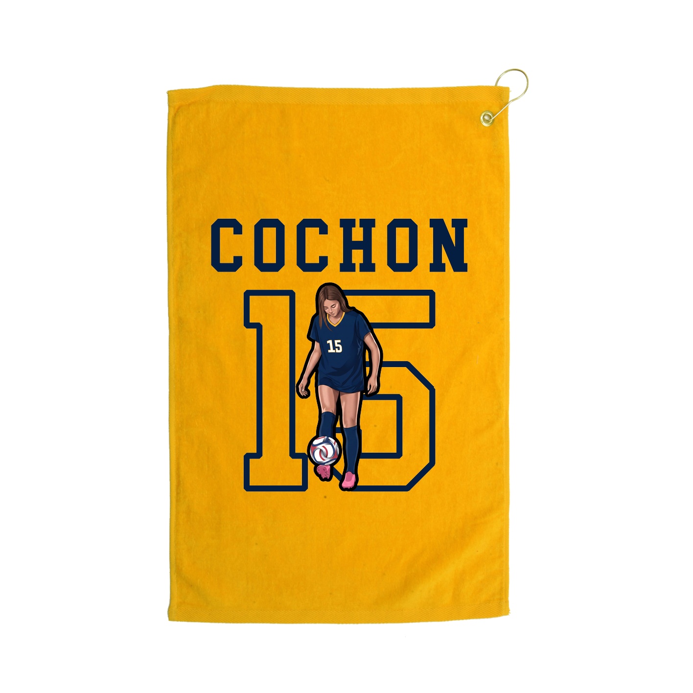 Golf Towel — Shirsey in Gold
