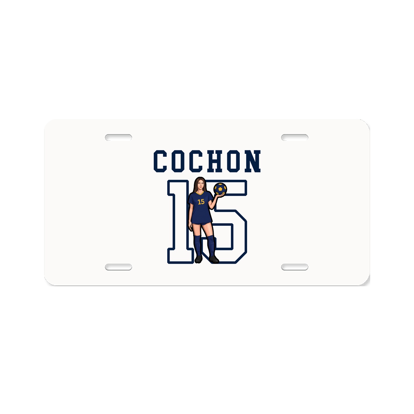 License Plate — Shirsey in Classic
