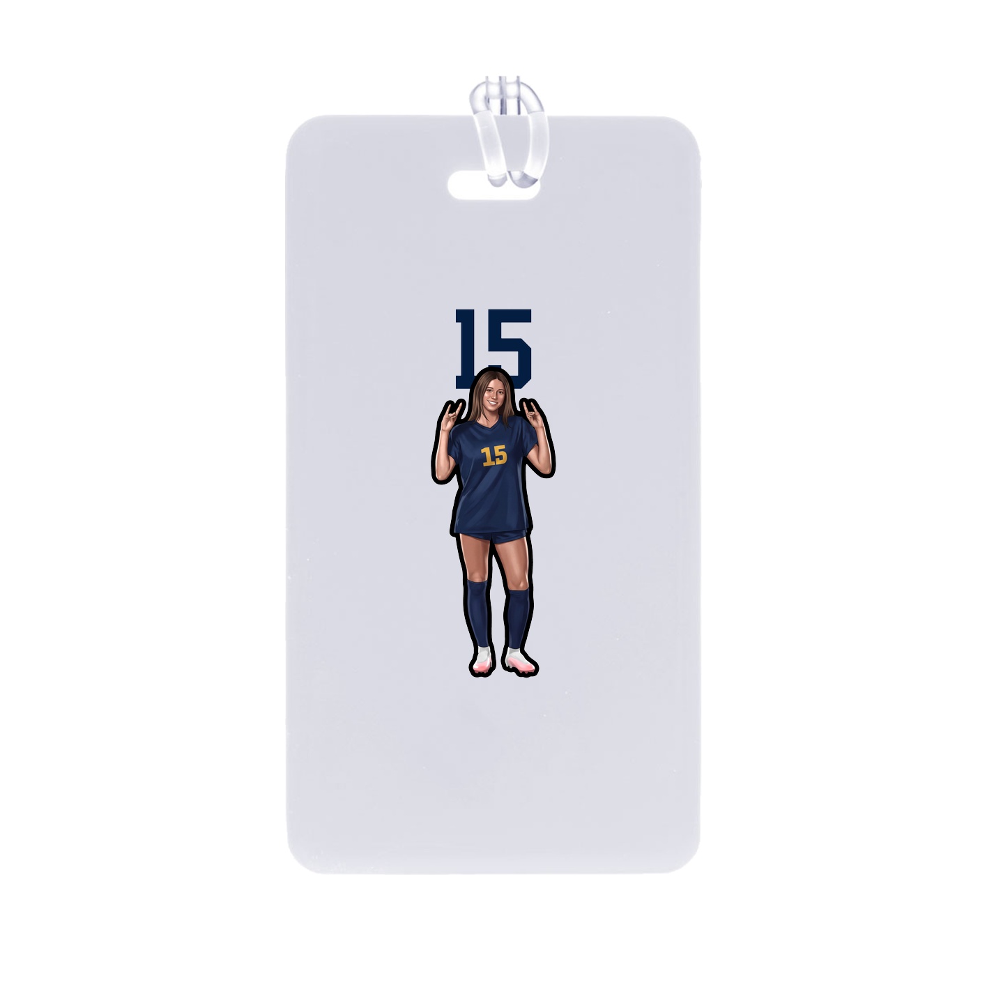 Bag Tag — Number Top in Classic