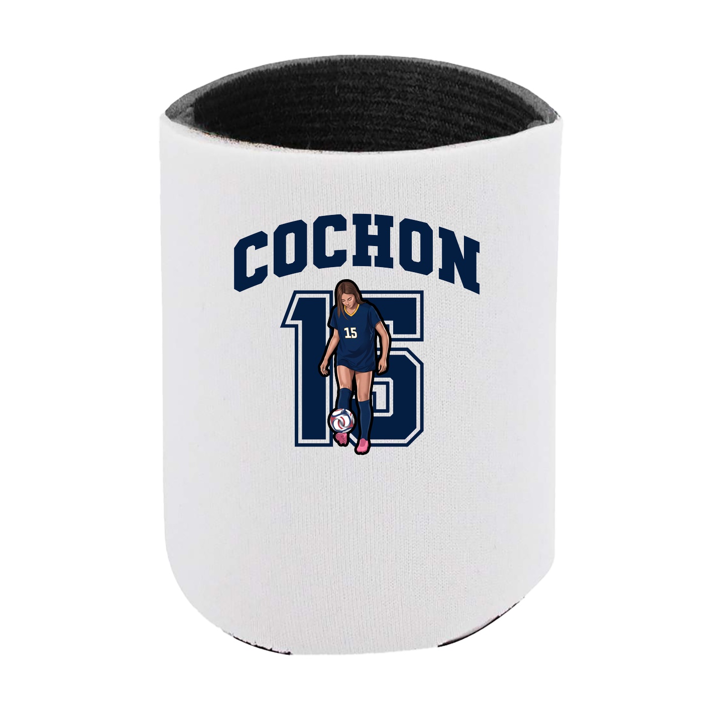 Can Holder — Number in White