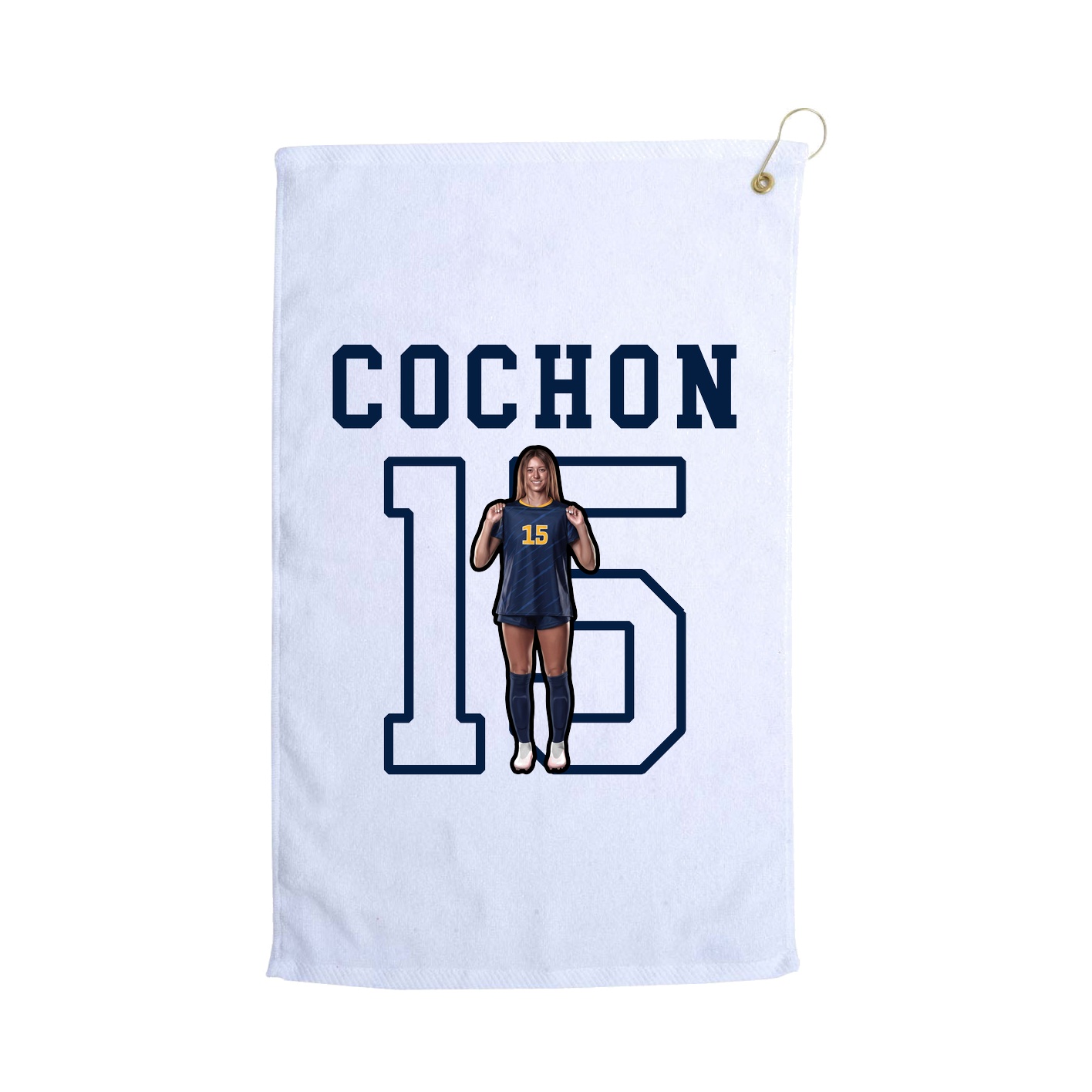 Golf Towel — Shirsey in White
