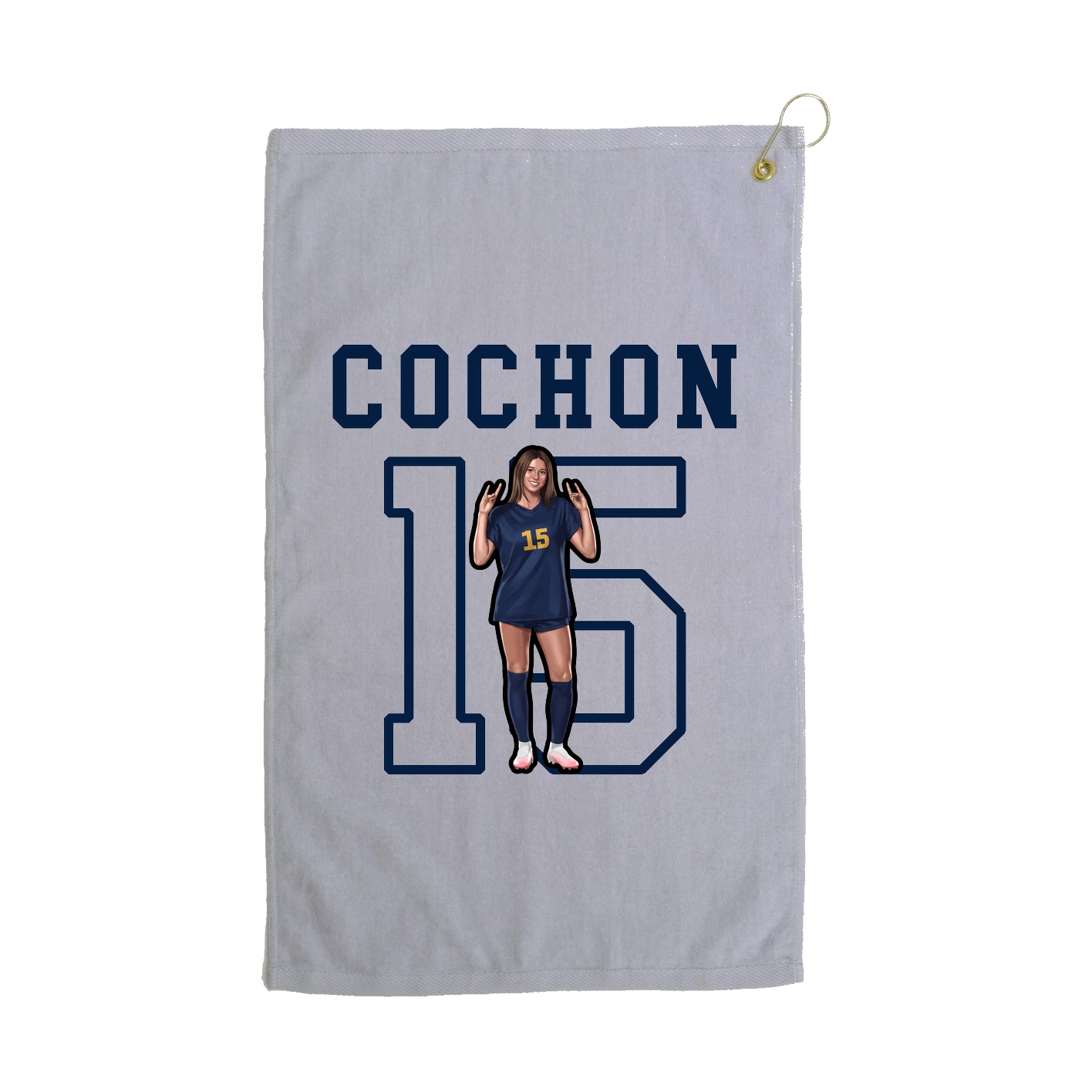 Golf Towel — Shirsey in Grey