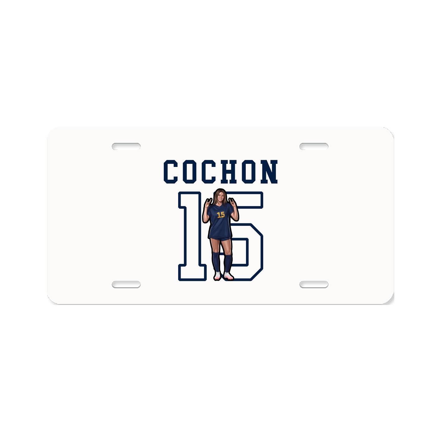 License Plate — Shirsey in Classic
