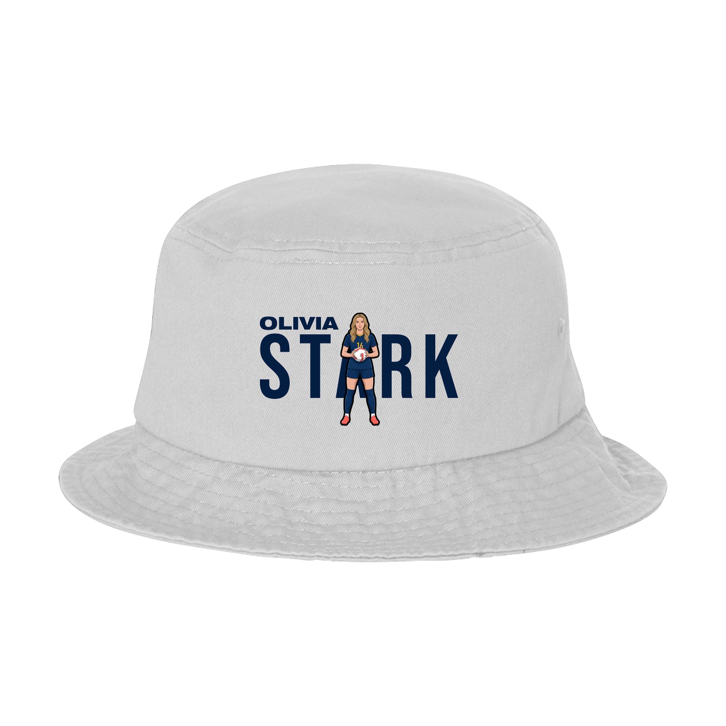 Bucket Cap — Player Name in White