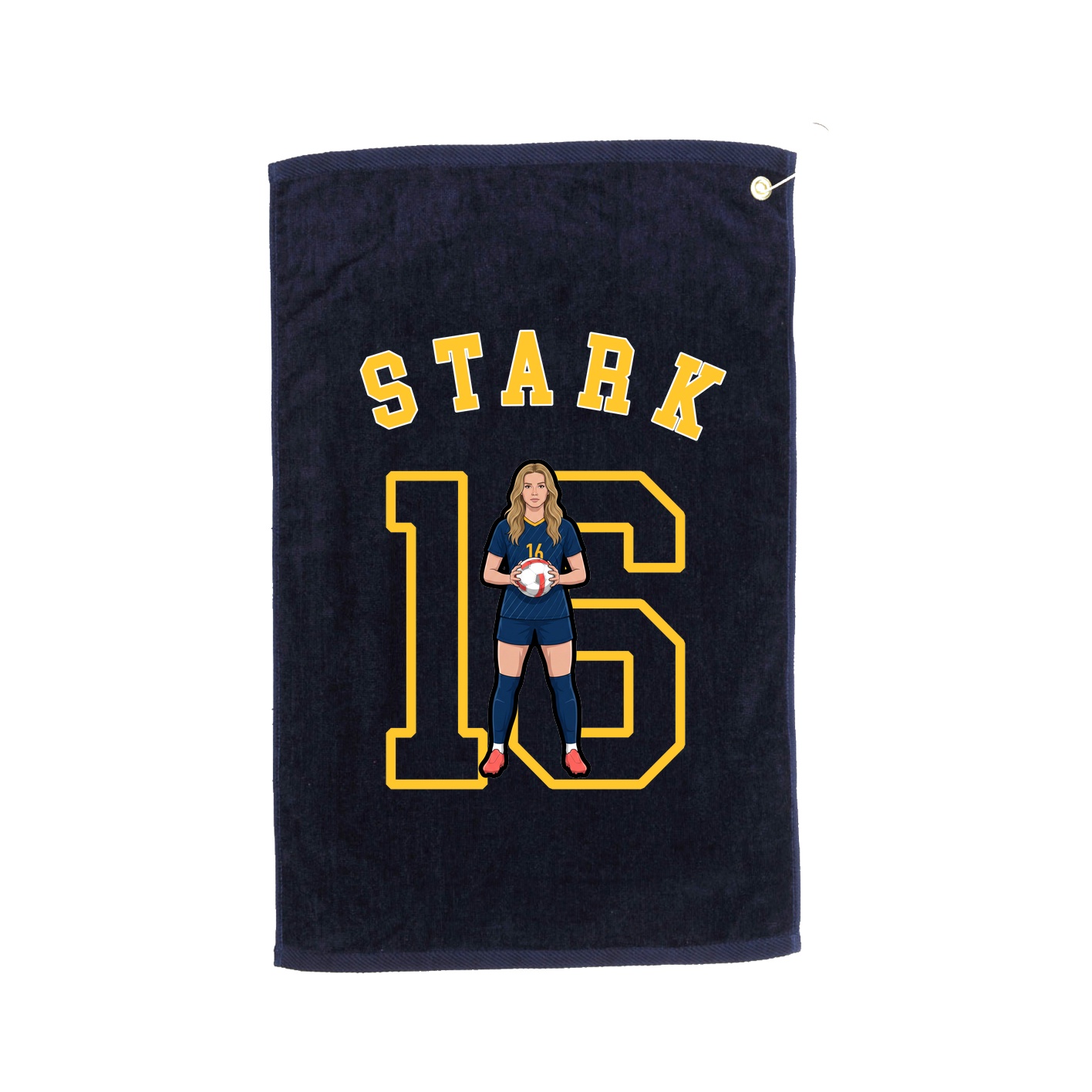 Golf Towel — Shirsey Arch in Navy