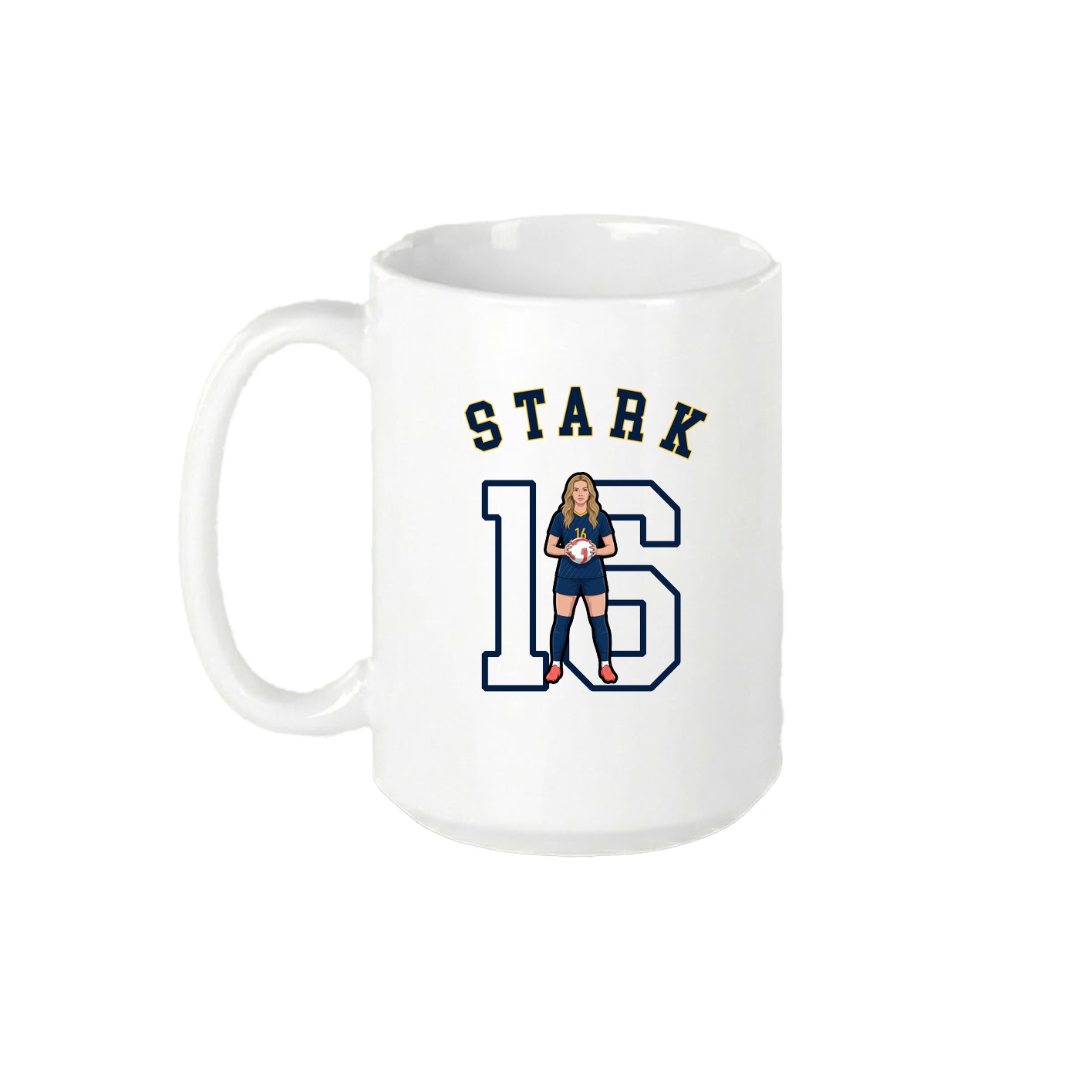15oz Coffee Mug — Shirsey Arch in White