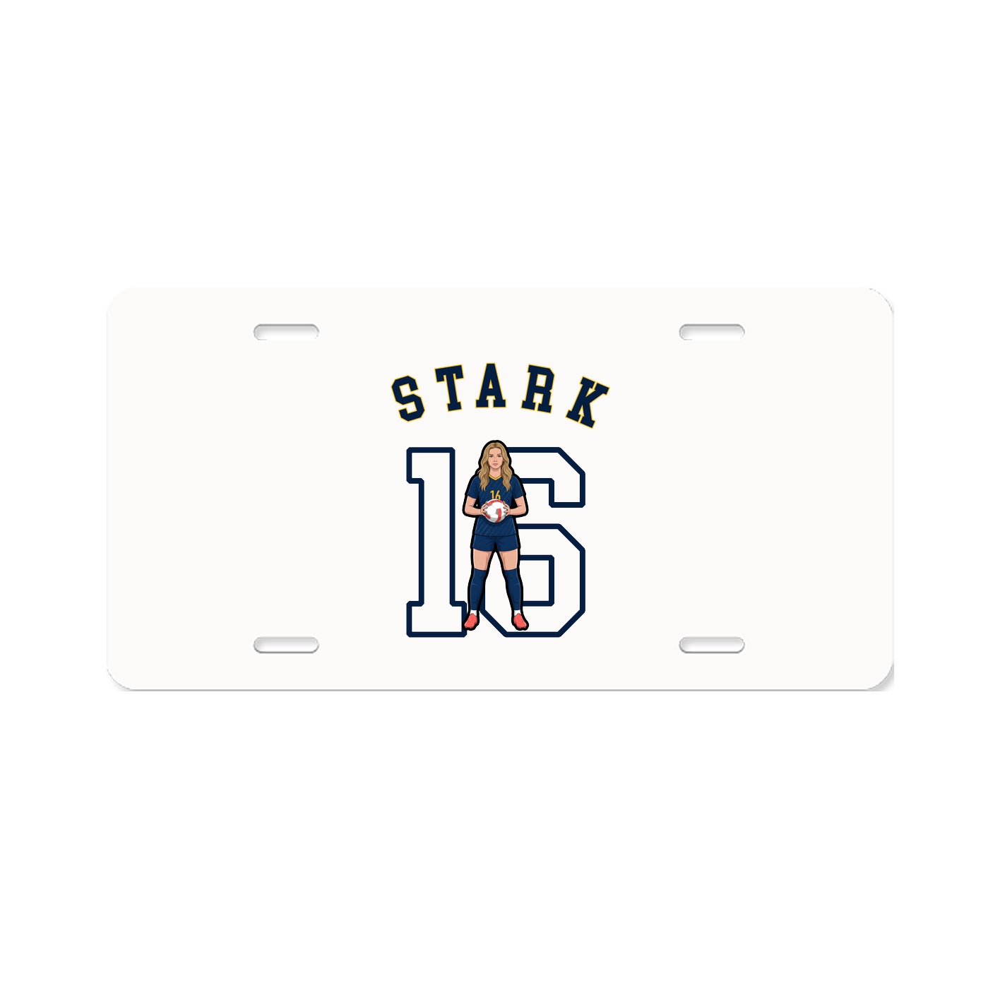 License Plate — Shirsey Arch in Classic