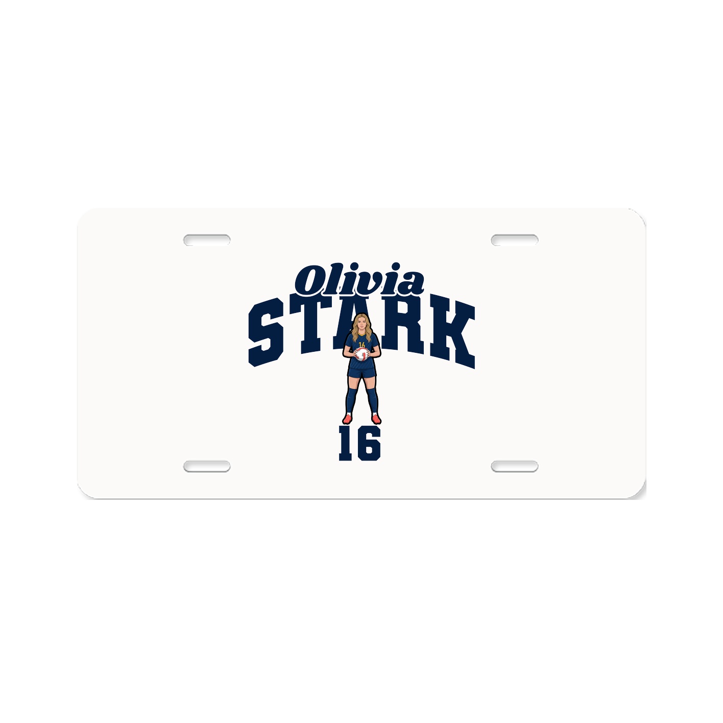 License Plate — Signature Arch in Classic