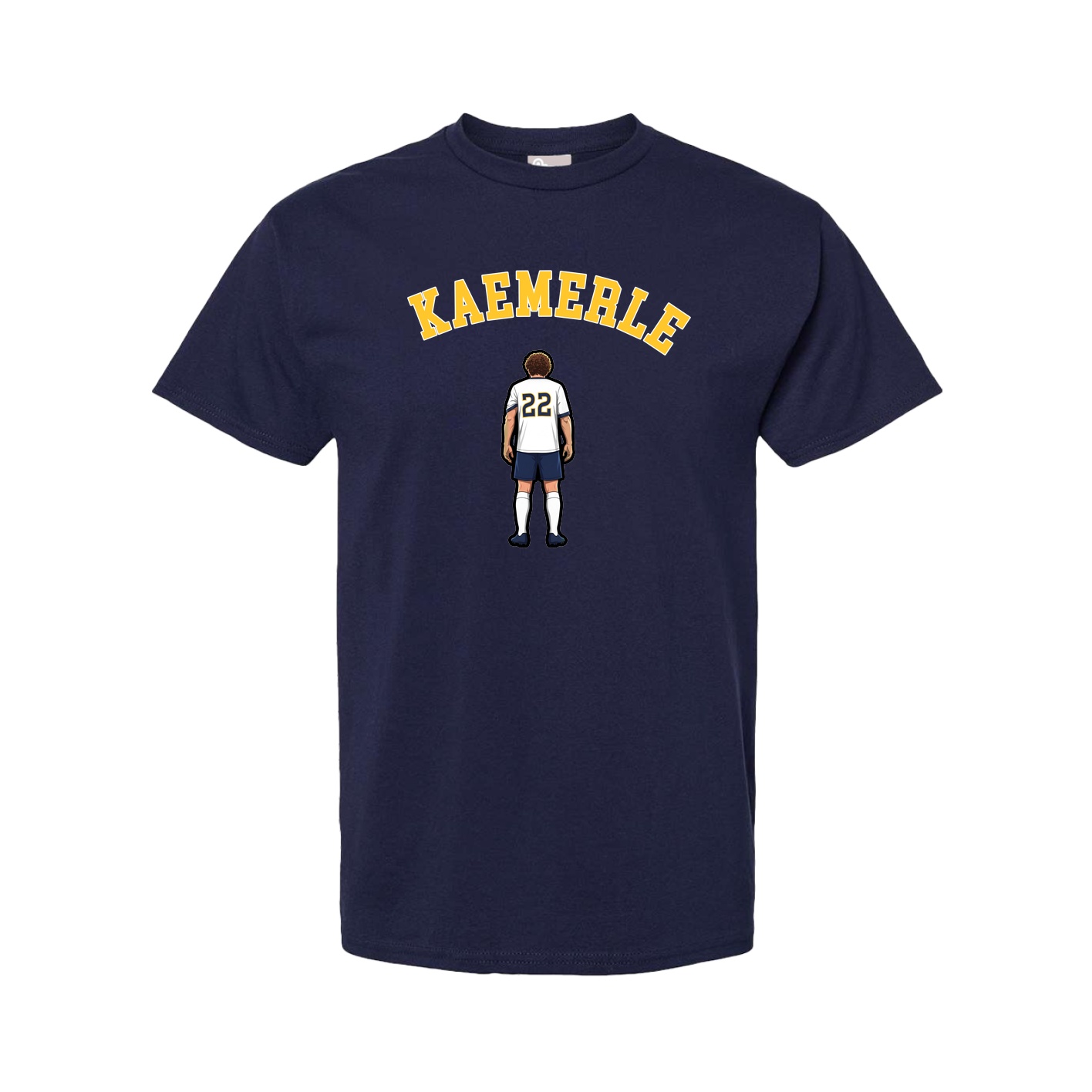 Youth Tee — Shirsey Arch in Navy