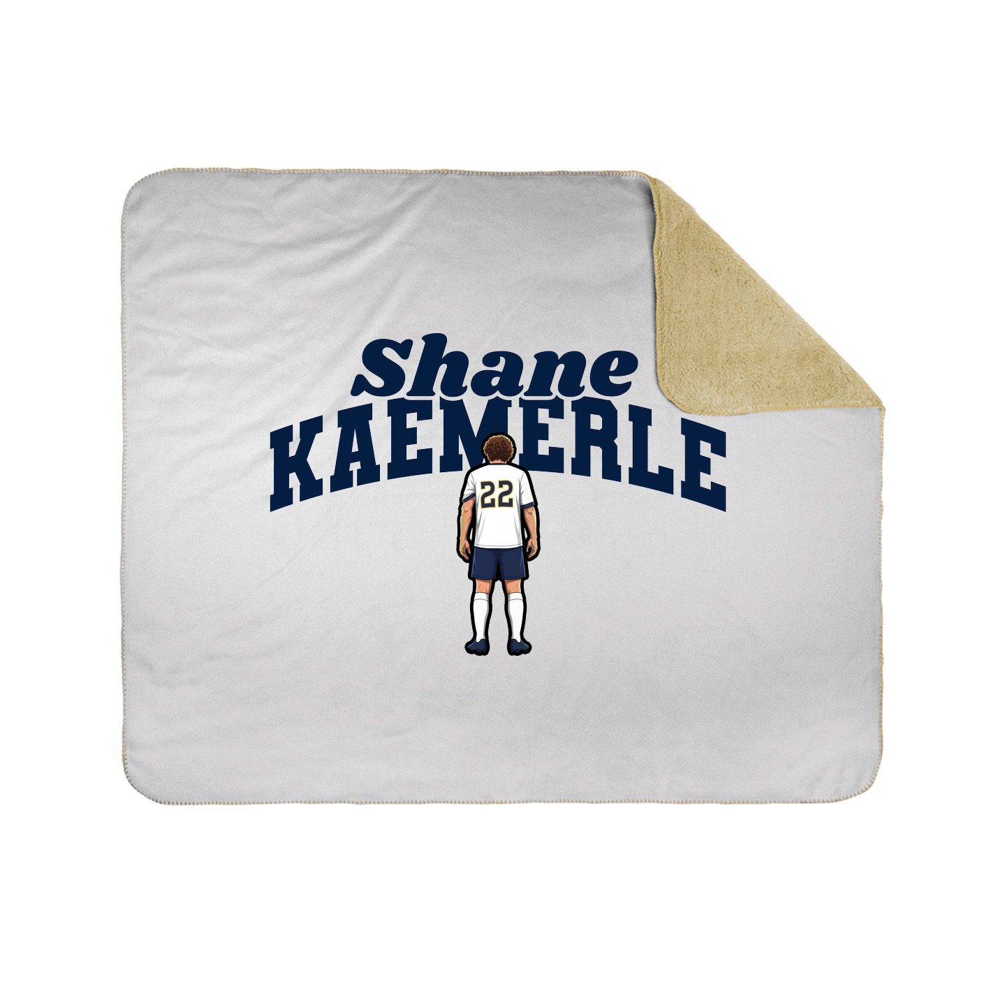 Throw Blanket — Signature Arch in White