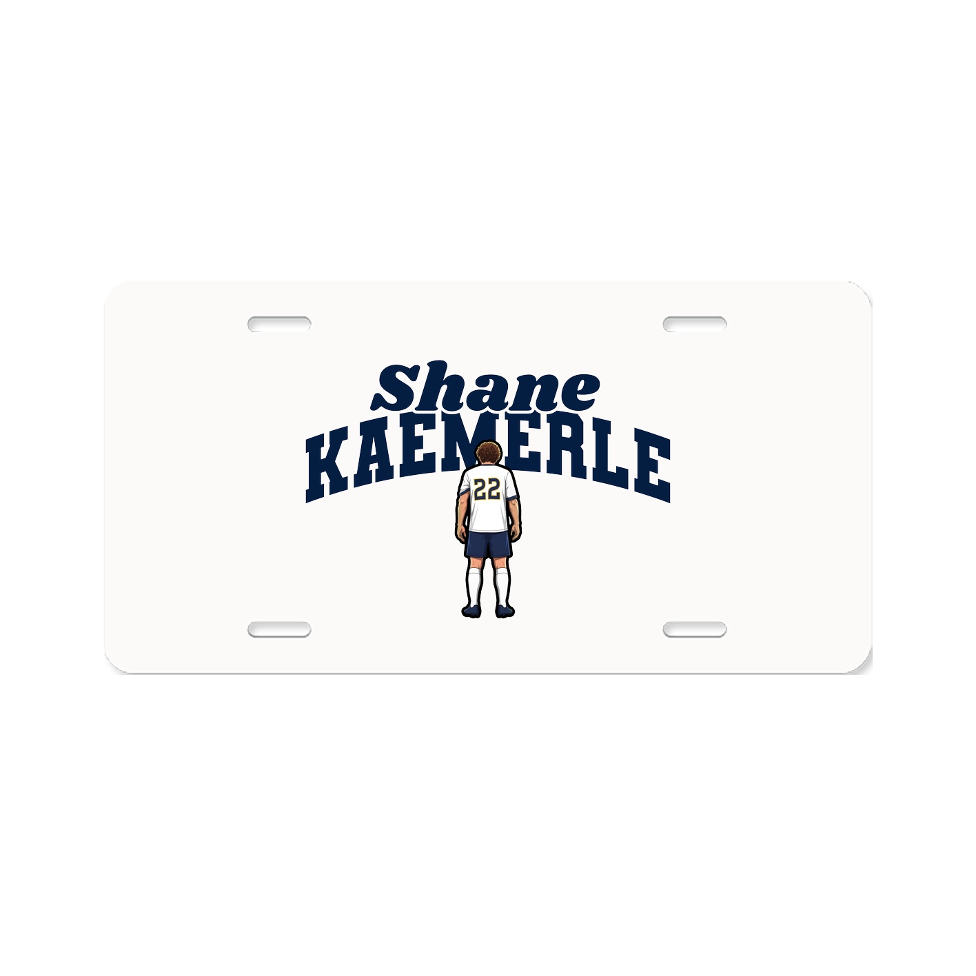 License Plate — Signature Arch in Classic