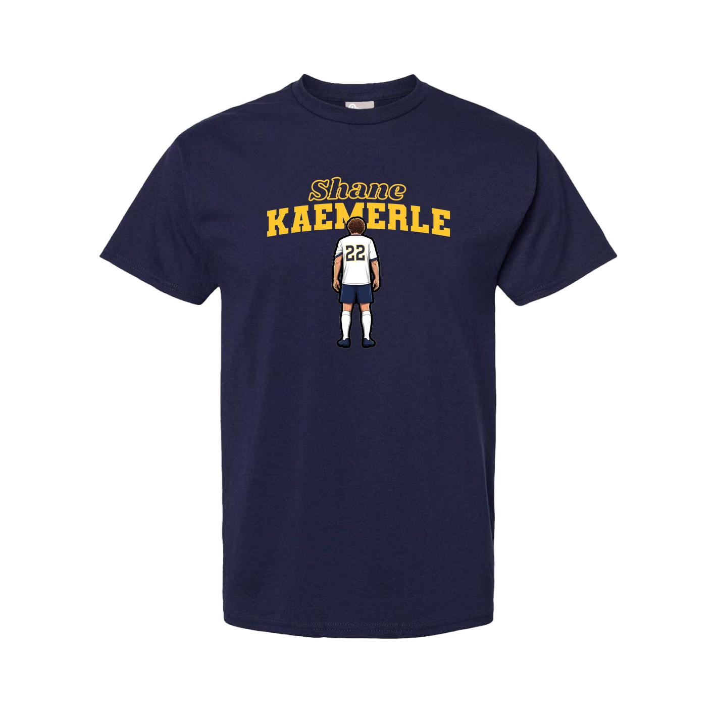 Tee — Name Arch in Navy