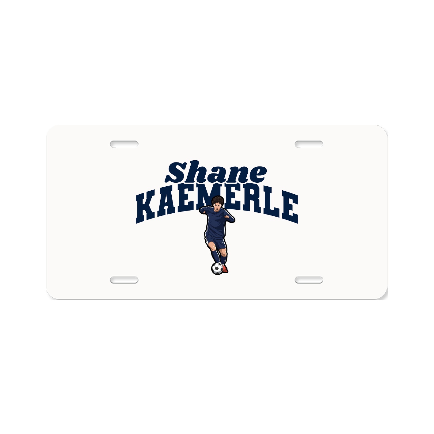 License Plate — Signature Arch in Classic