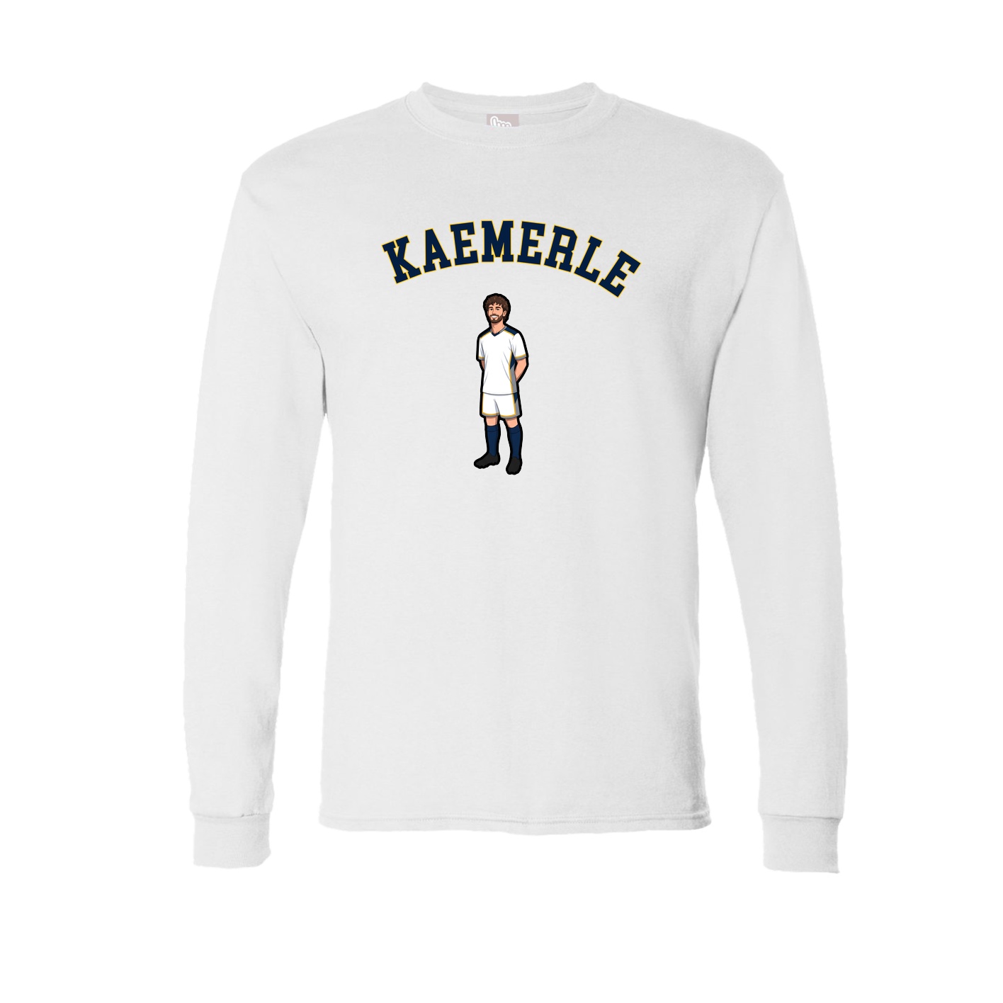 Long Sleeve Tee — Shirsey Arch in White