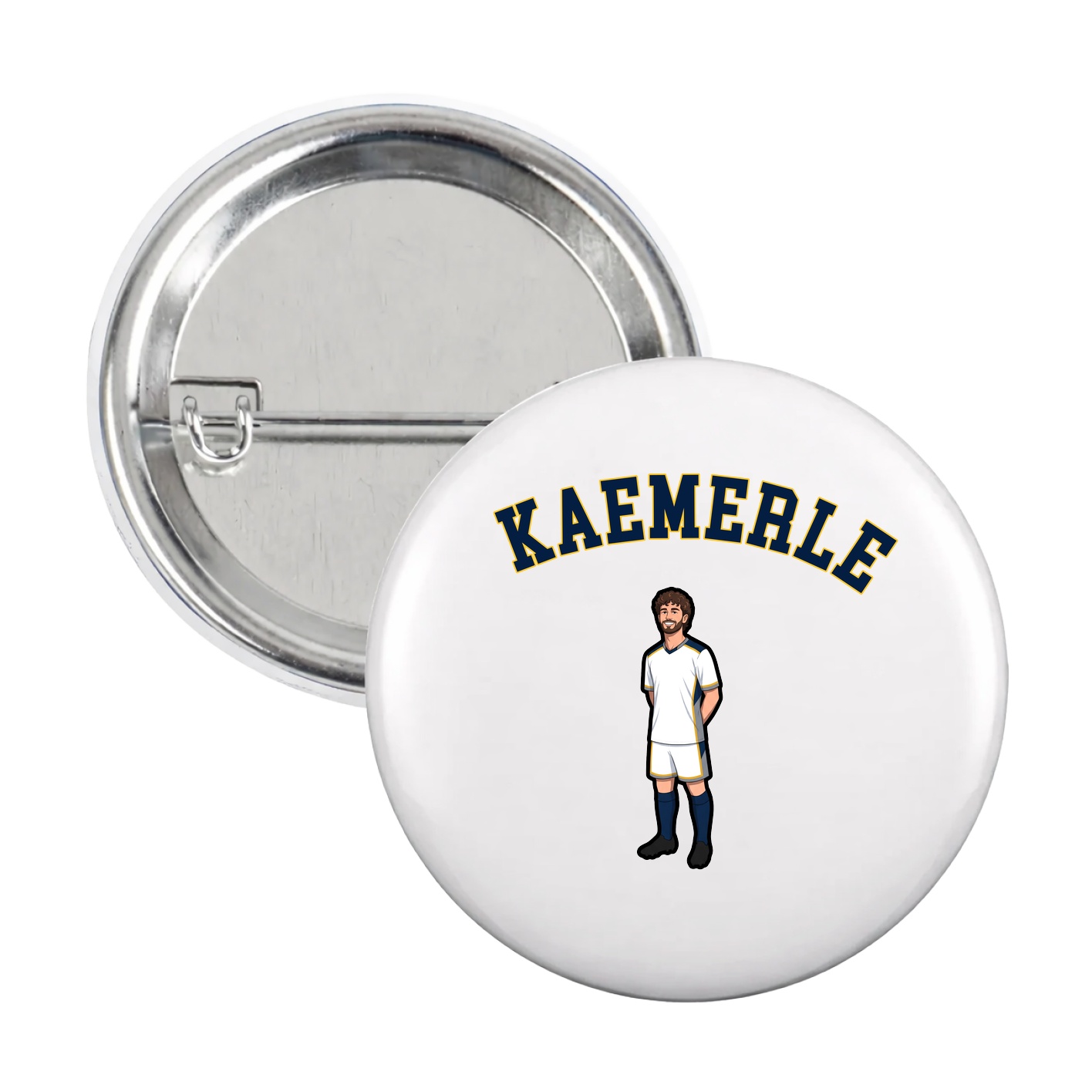 Game Day Button — Shirsey Arch in White