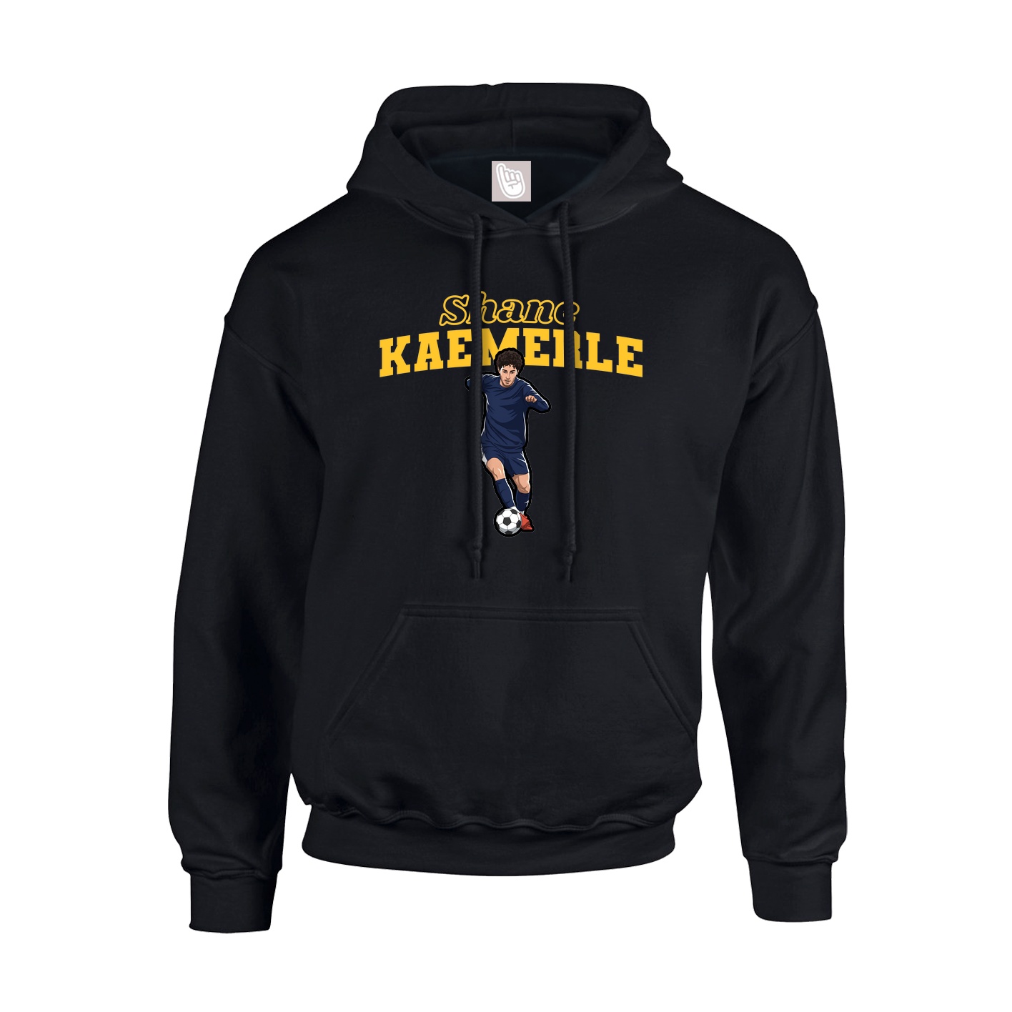 Hoodie — Name Arch in Black