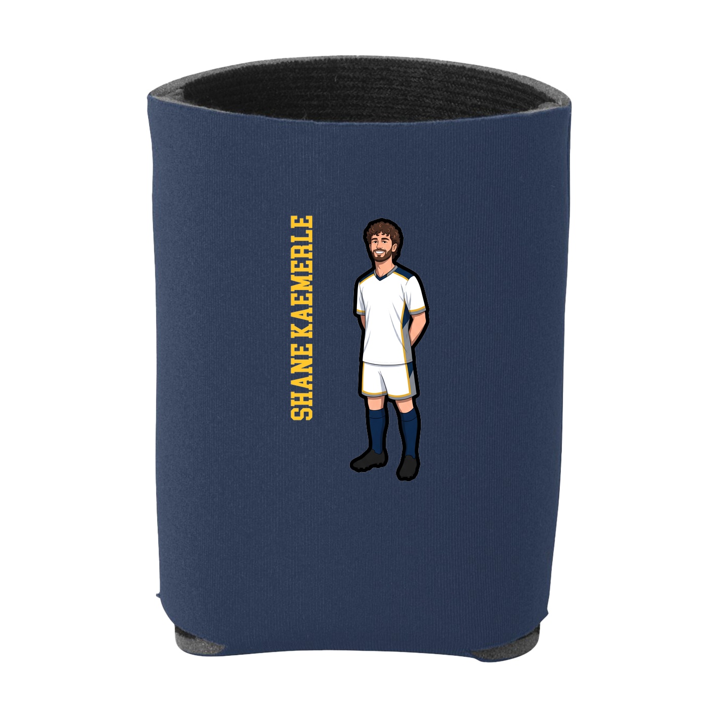 Can Holder — Name Vertical in Navy