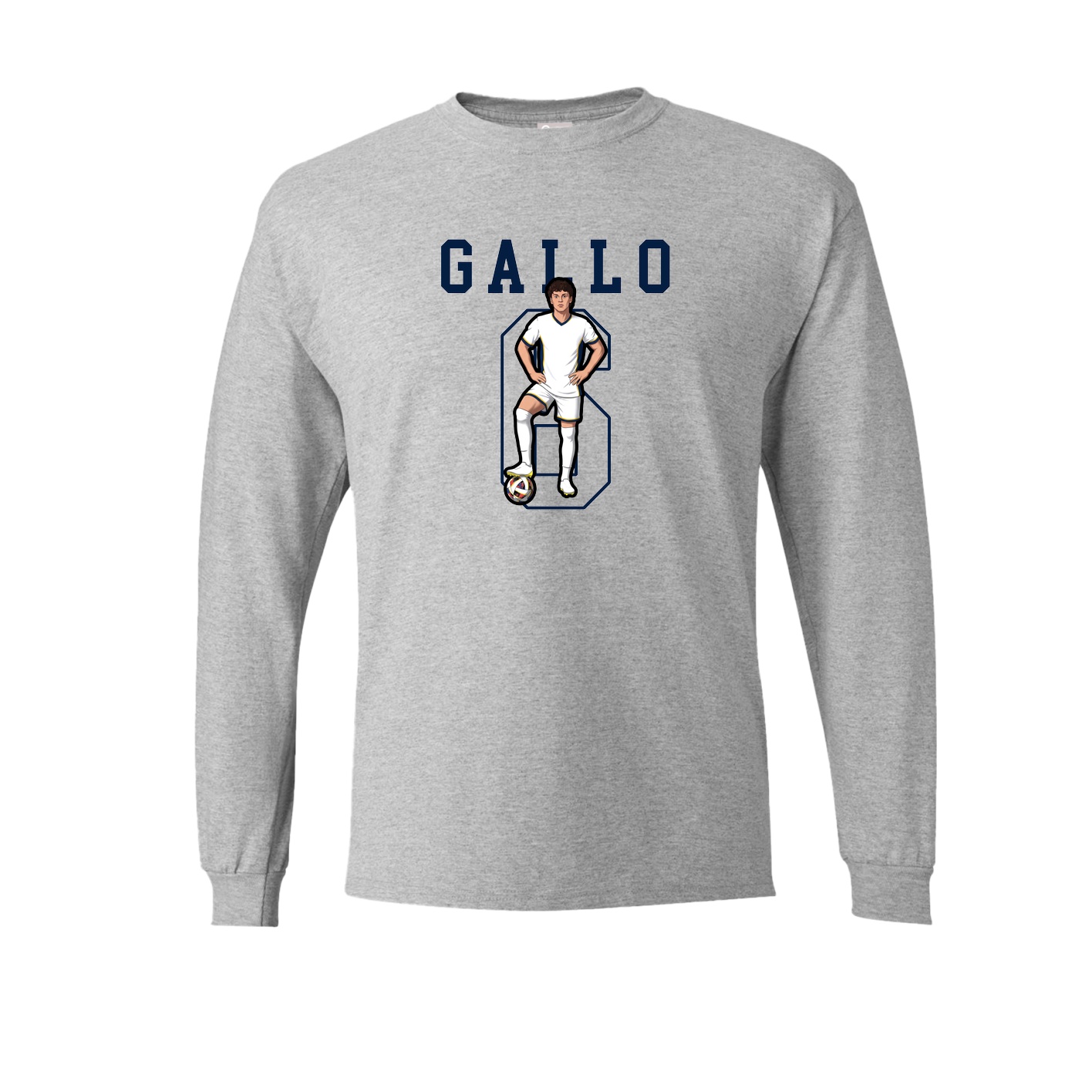 Long Sleeve Tee — Shirsey in Grey