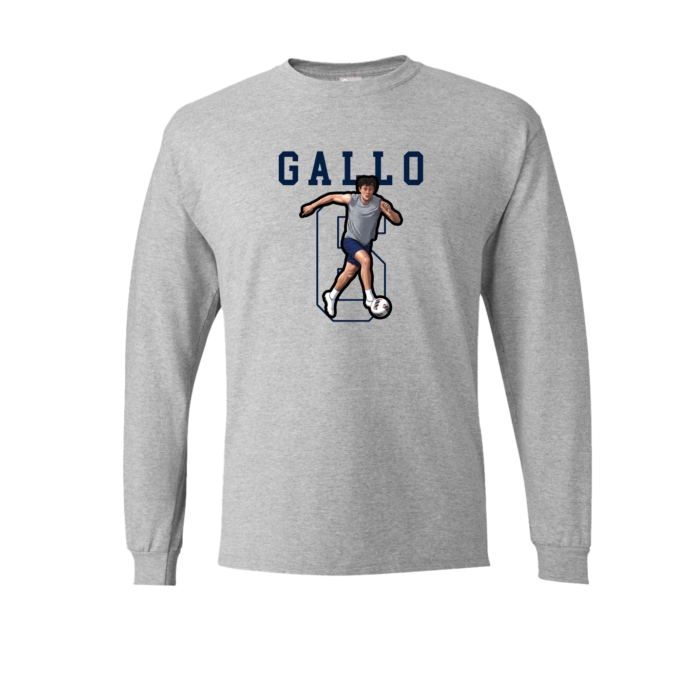 Long Sleeve Tee — Shirsey in Grey