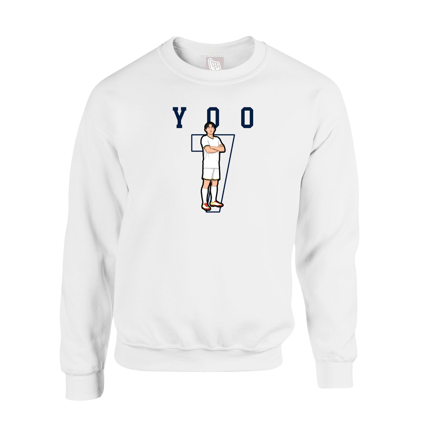 Fleece Crew — Shirsey in White