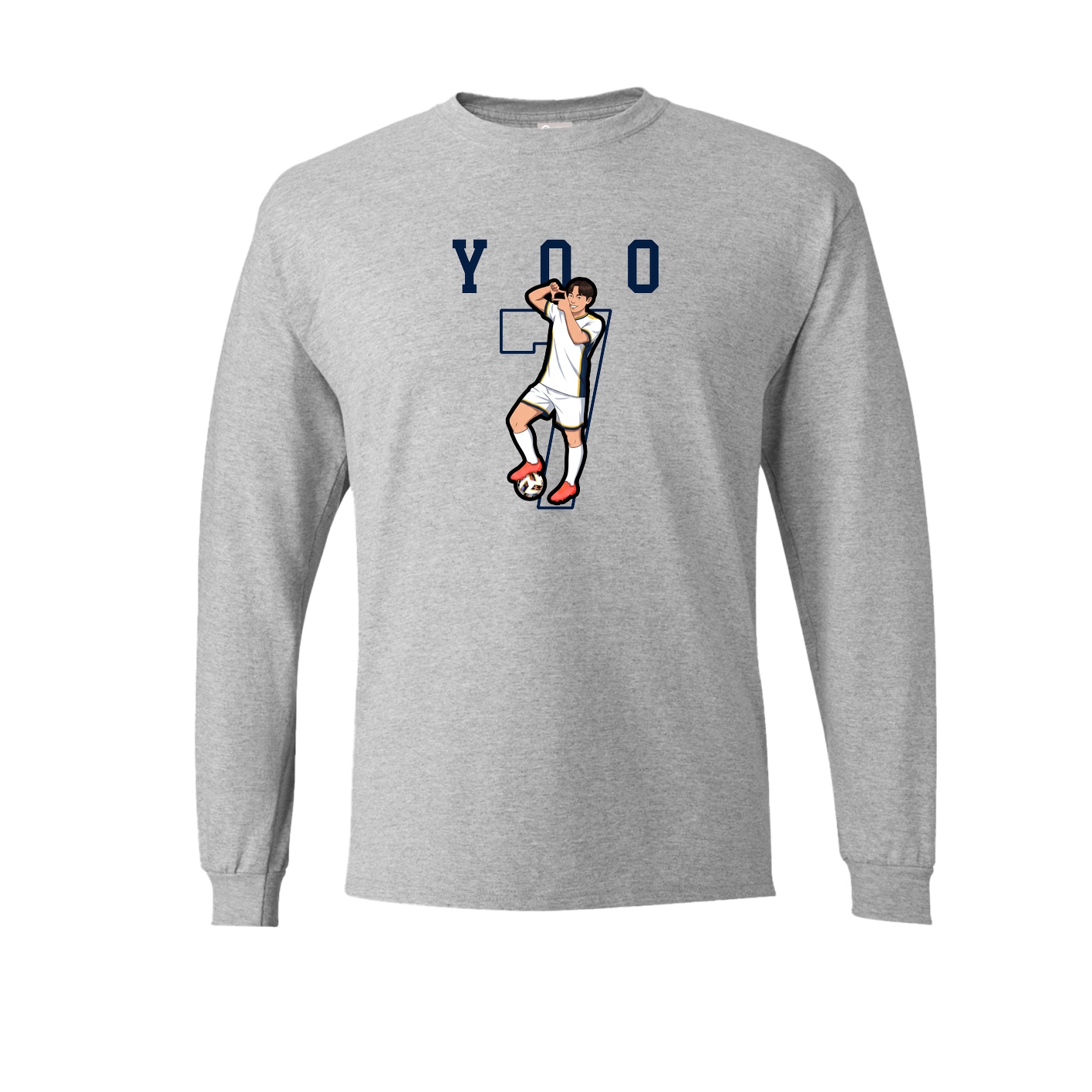 Long Sleeve Tee — Shirsey in Grey